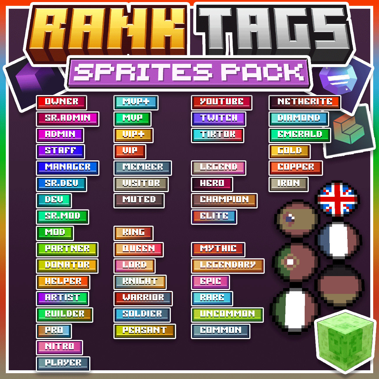 Translated Rank Tags preview image