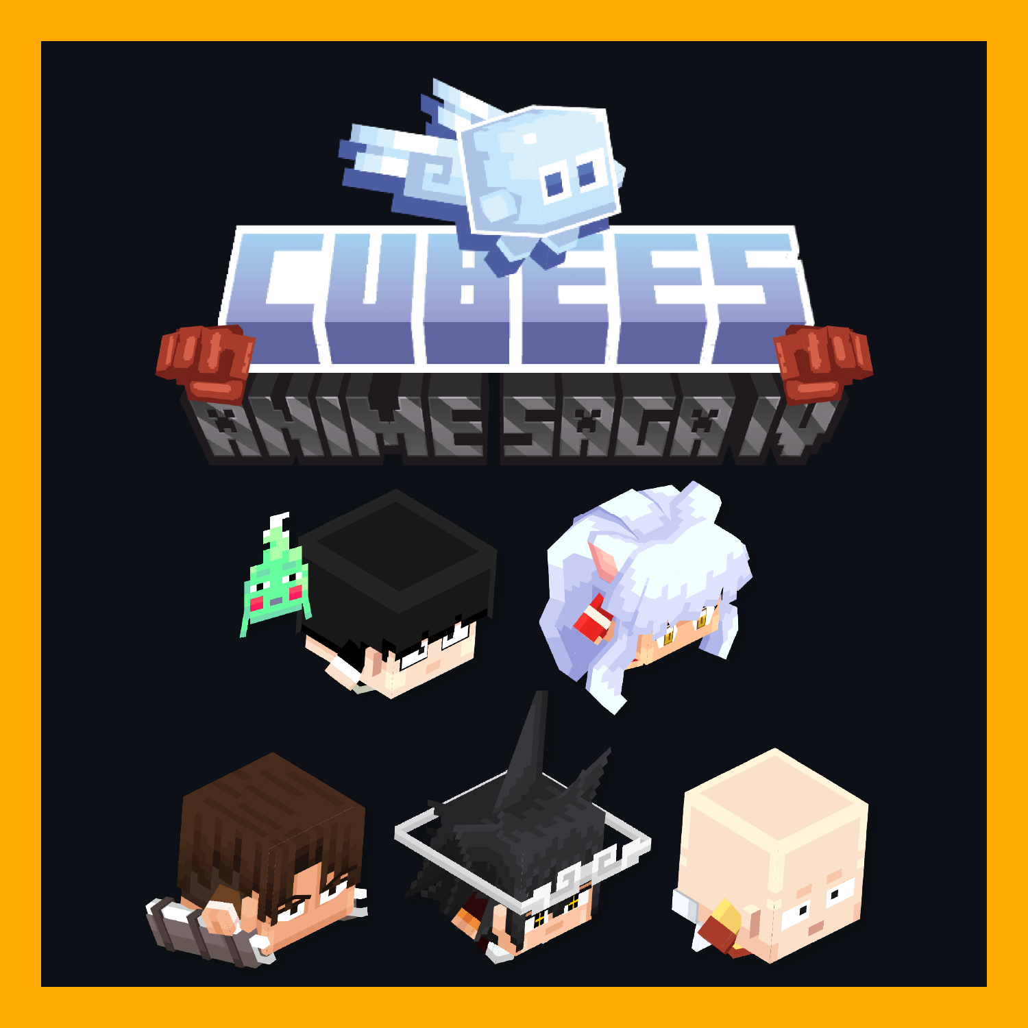 Cubees Anime Saga vol.4 Pack - Pets & companions preview image