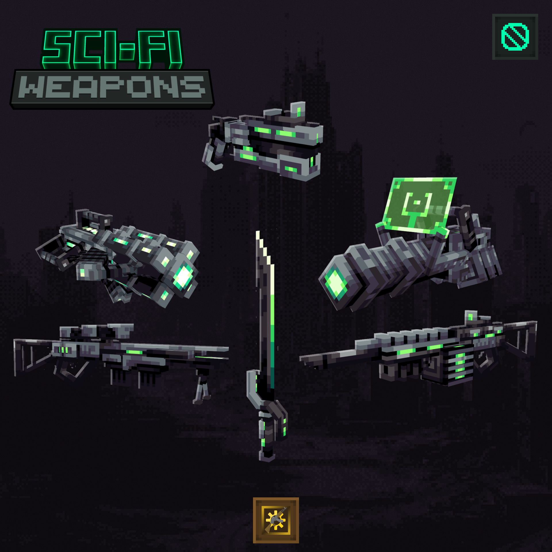 Sci-Fi  Guns - Weapons & Guns from the future! preview image