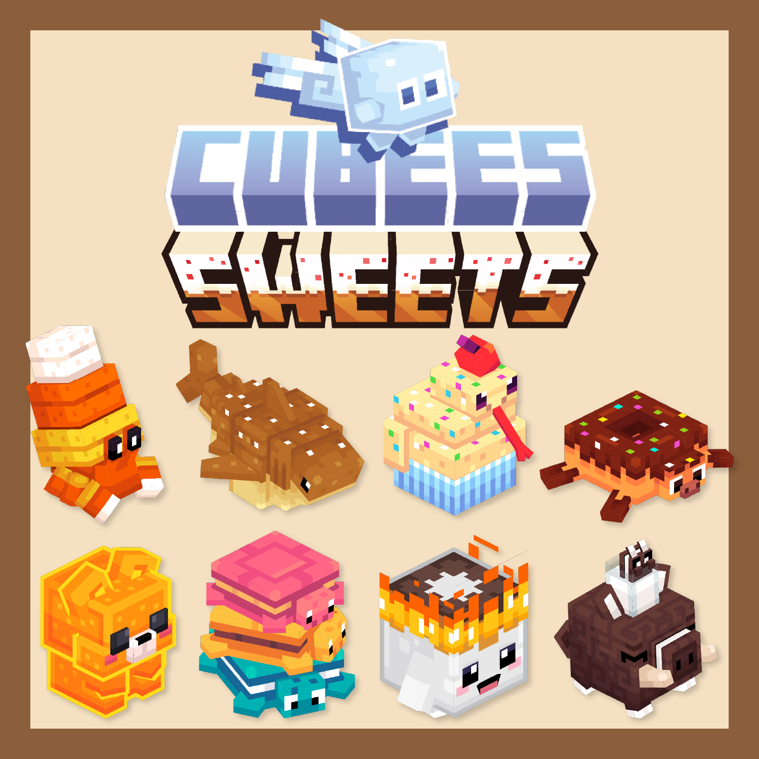 Cubees Sweets Pack - Pets & companions preview image