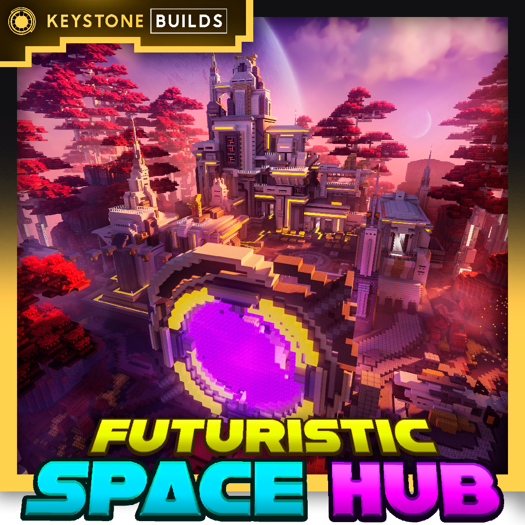 Futuristic Space Hub preview image