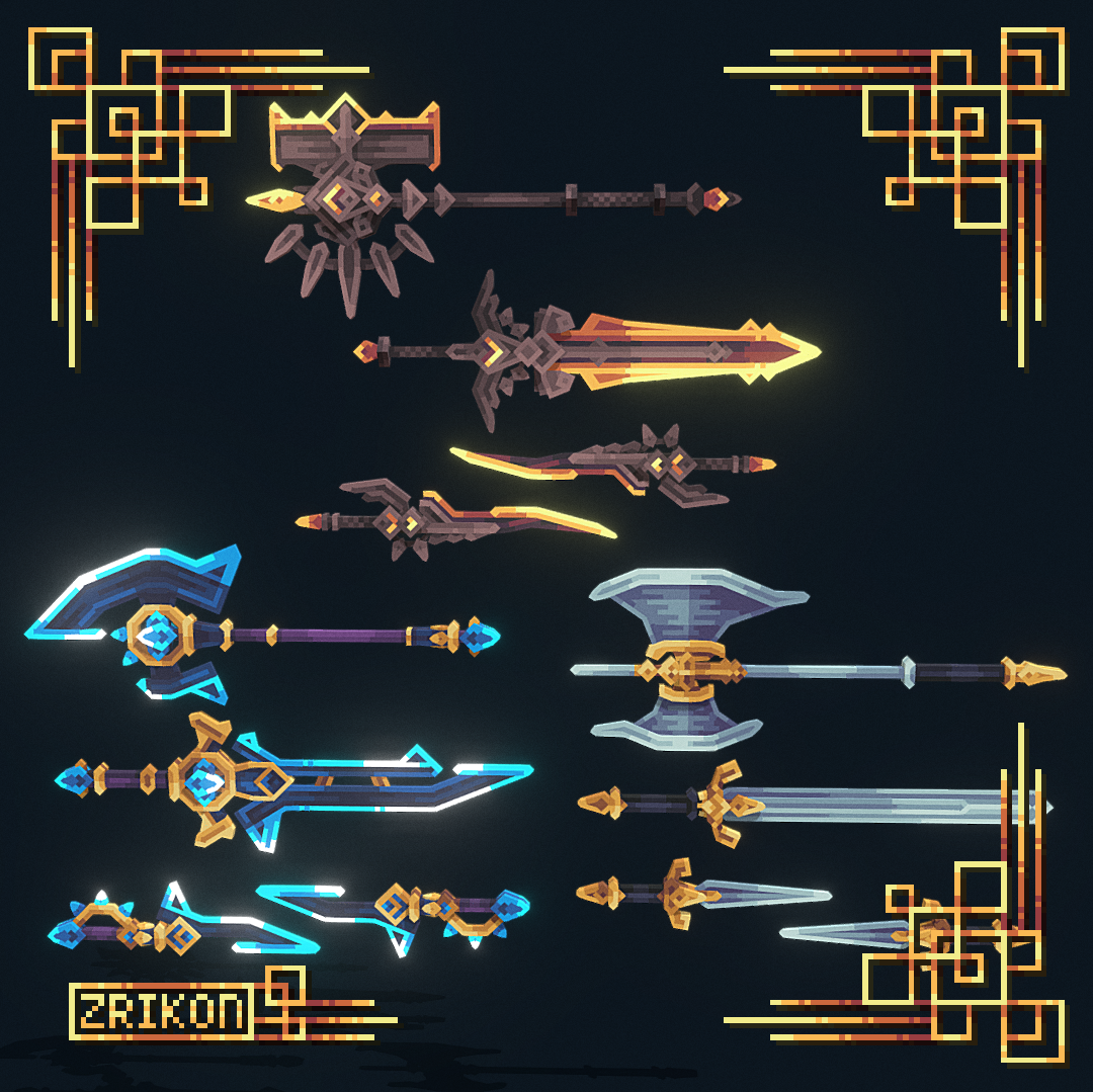 RPG Weapons pack 2 preview image