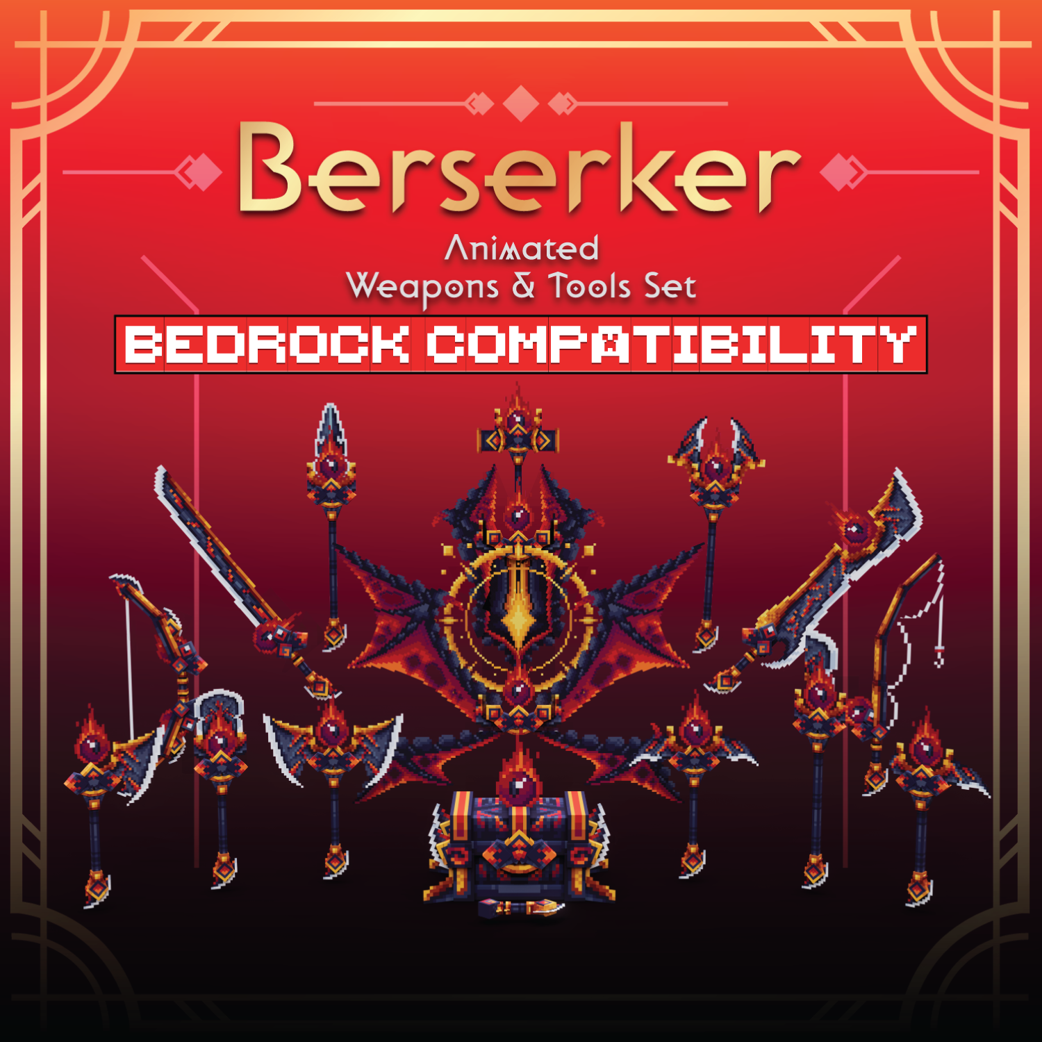 Berserker Animated Weapon Set Volume 1 [For GeyserMC] preview image