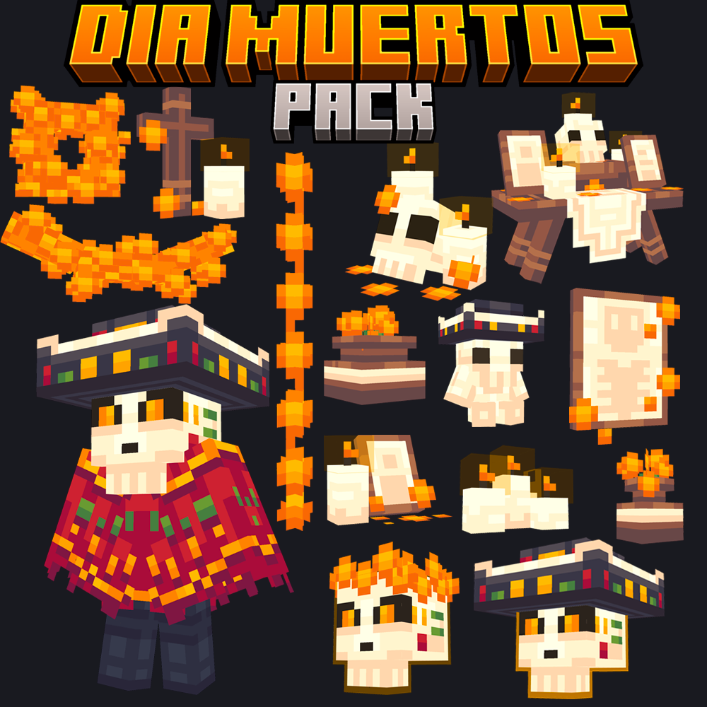 Day of the Dead cosmetics+furniture pack preview image