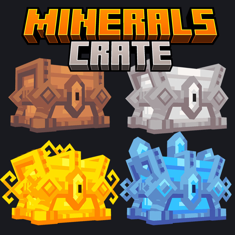 Minerals crates pack preview image