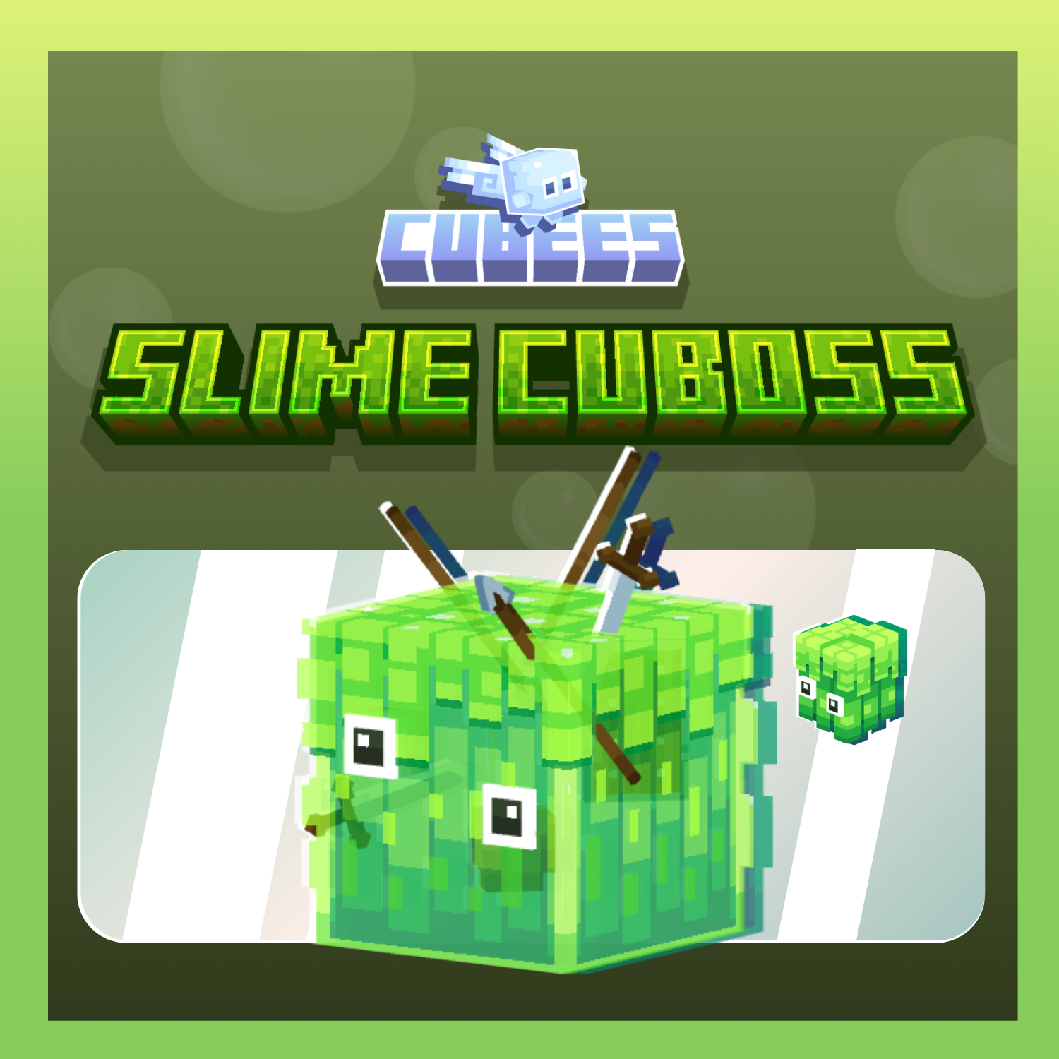 Cuboss Slime - Boss & Pet reward preview image
