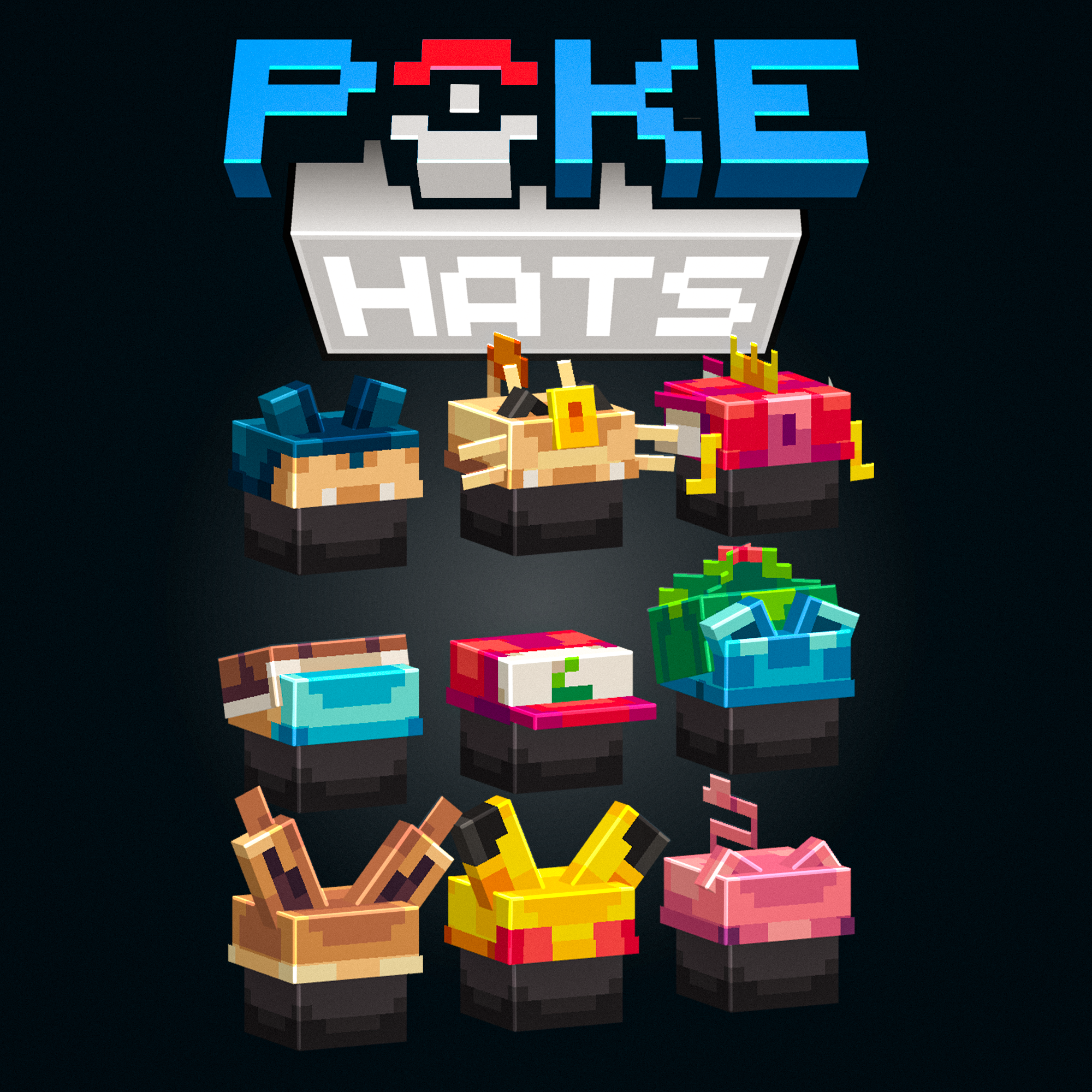 Poke Hats | 10 hats preview image