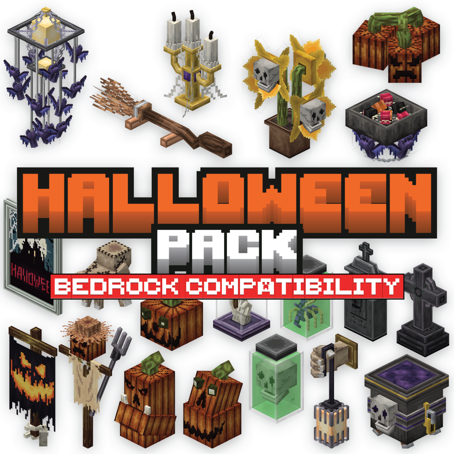 Halloween Decoration Volume 1 [For GeyserMC] preview image