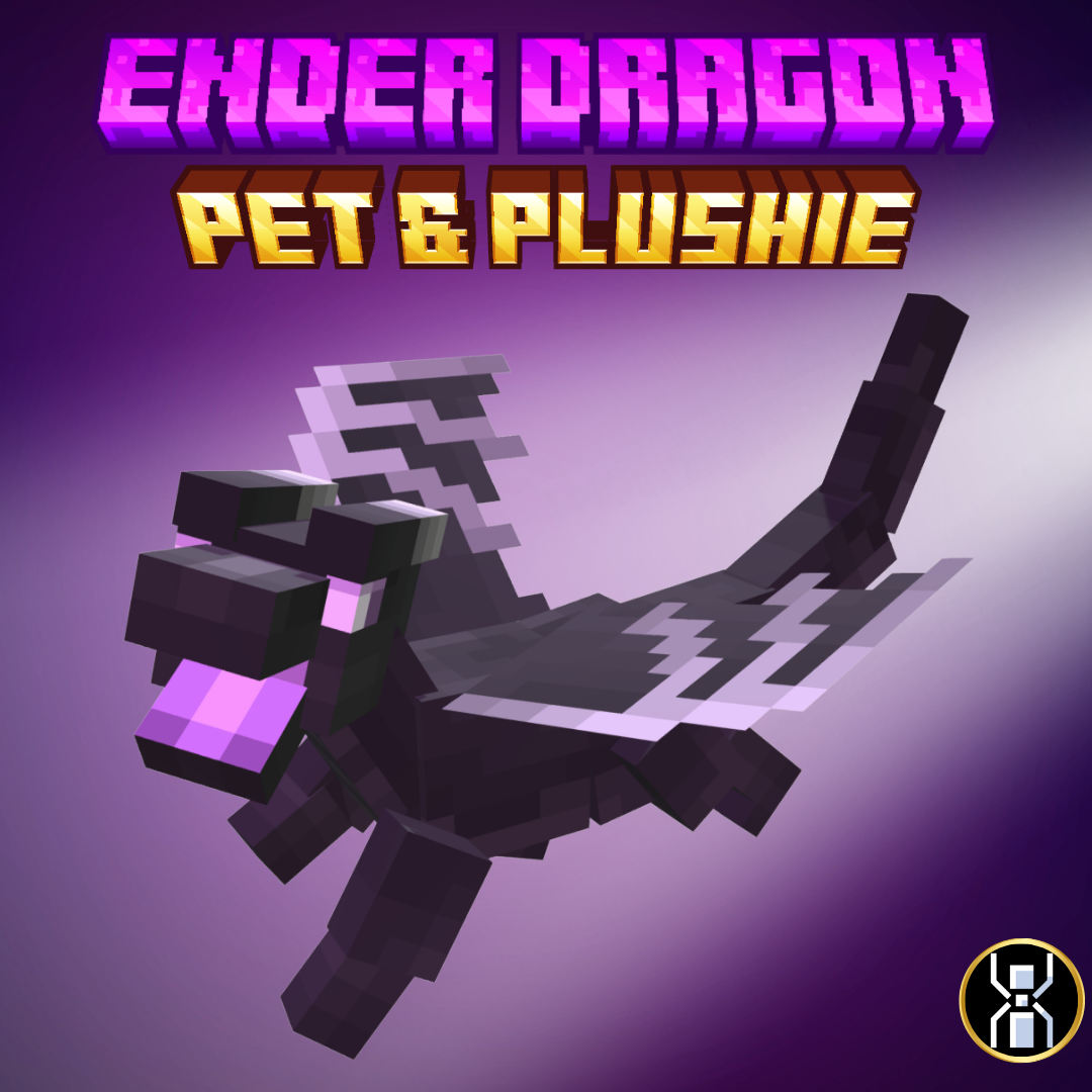 Baby ender dragon pet & plushie preview image