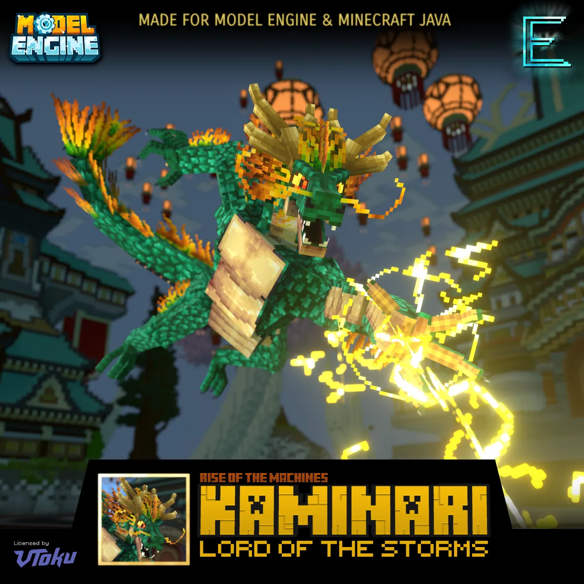 Dragon lord of the storms: Kaminari (Rise of the Machines V3) preview image