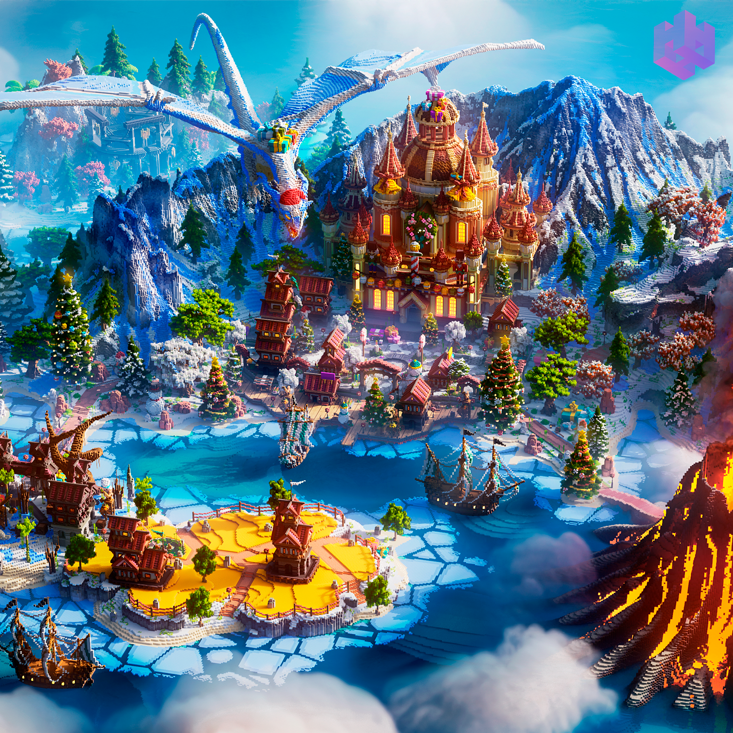 Christmas Mystic Kingdom - 1000x1000 preview image