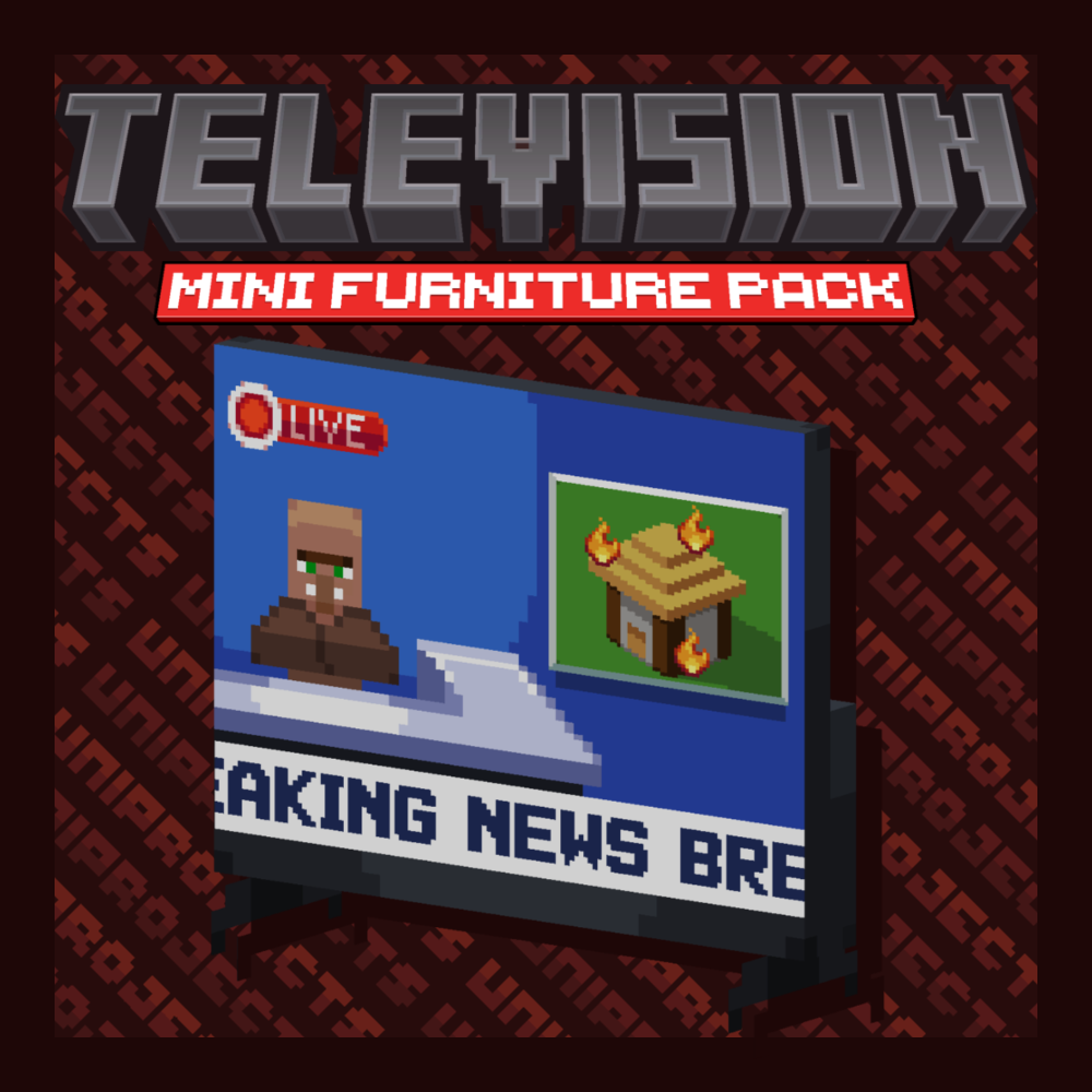 Television Mini Furniture Pack preview image