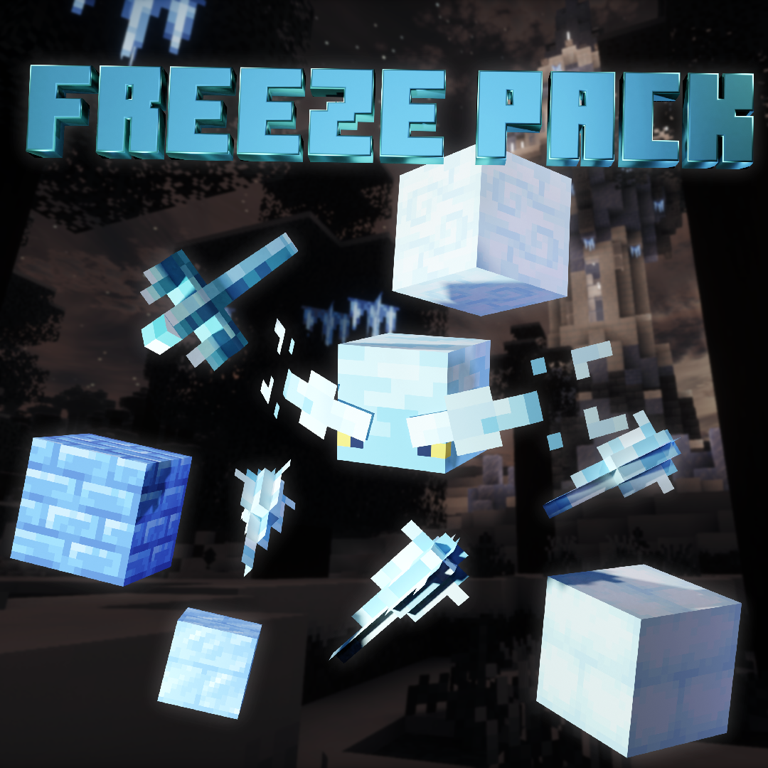 Freeze Pack - New Blocks, Items, Weapon and Mob! preview image