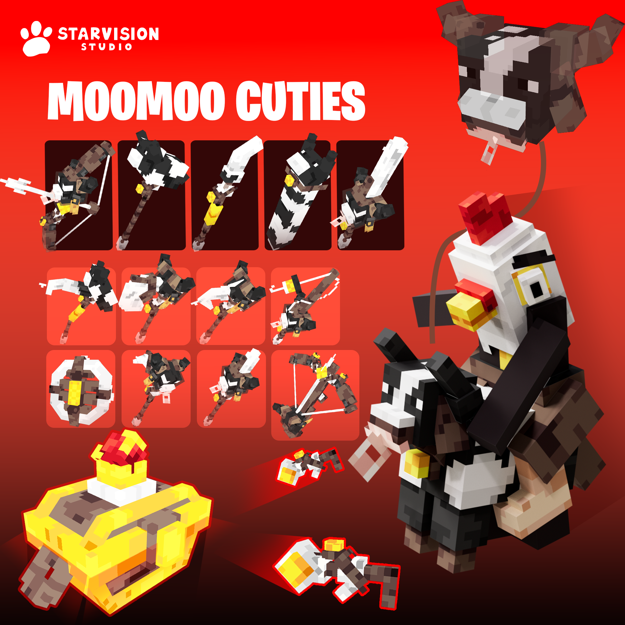 MooMoo Cuties Pack preview image