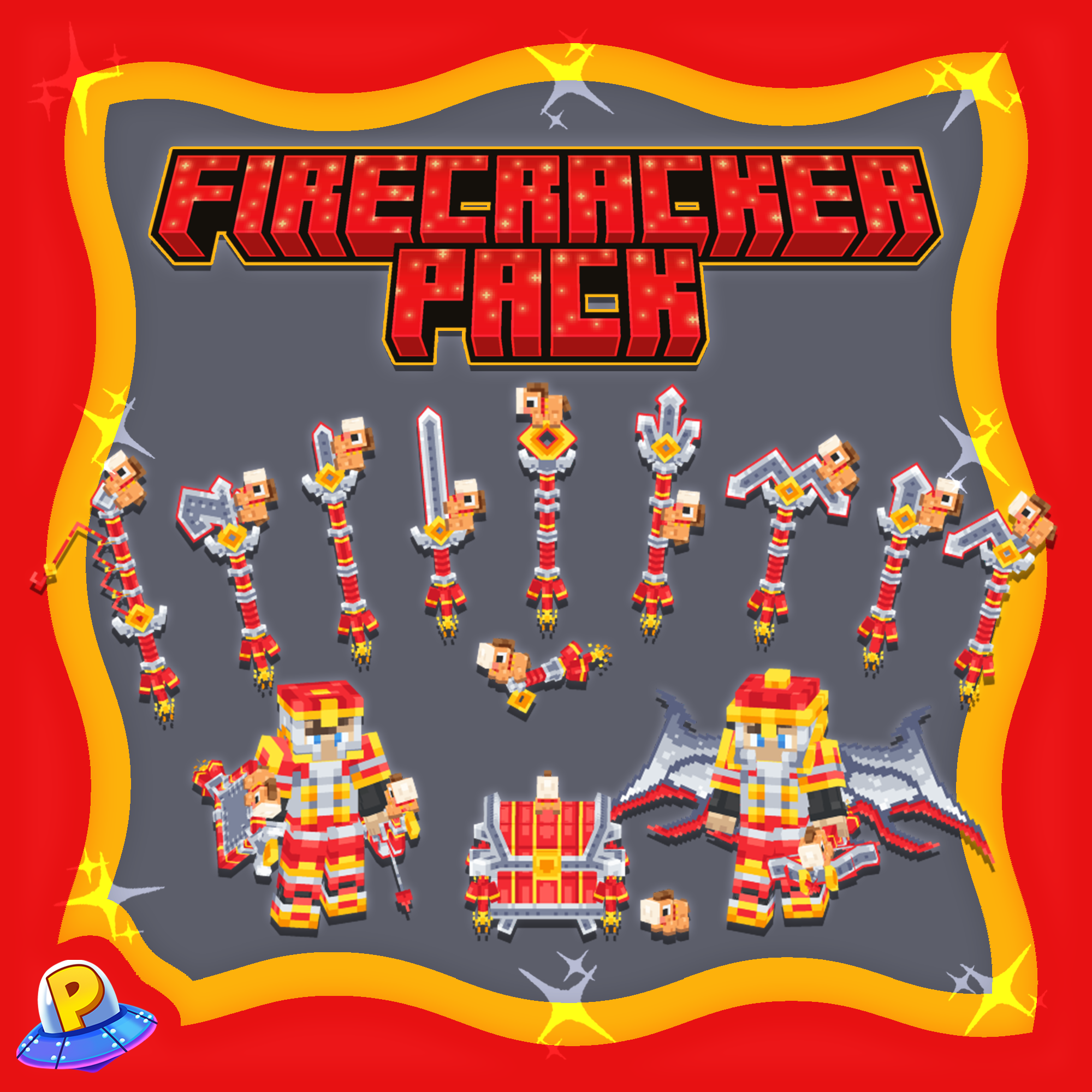 [Lunar New Year] Firecracker Pack [Animated] 32x preview image