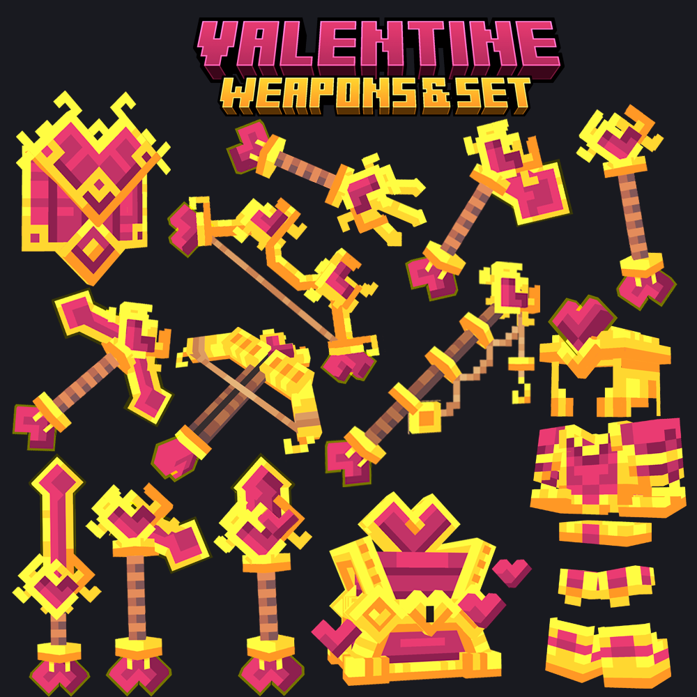 Valentine Weapons & Tools set  preview image