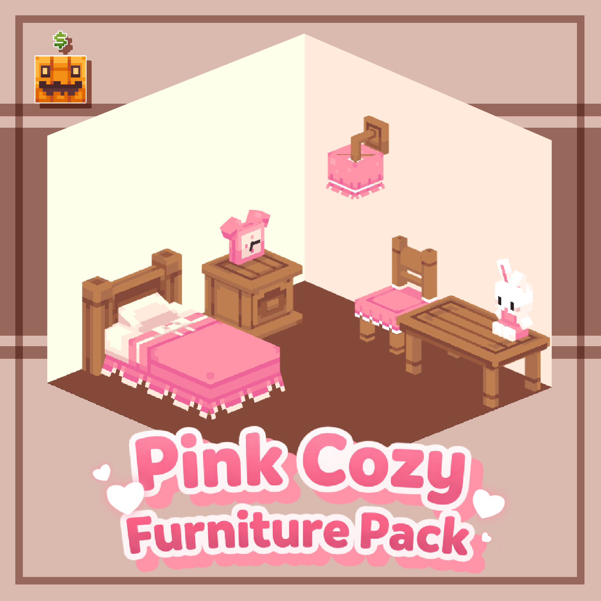 Pink Cozy Furniture Pack preview image