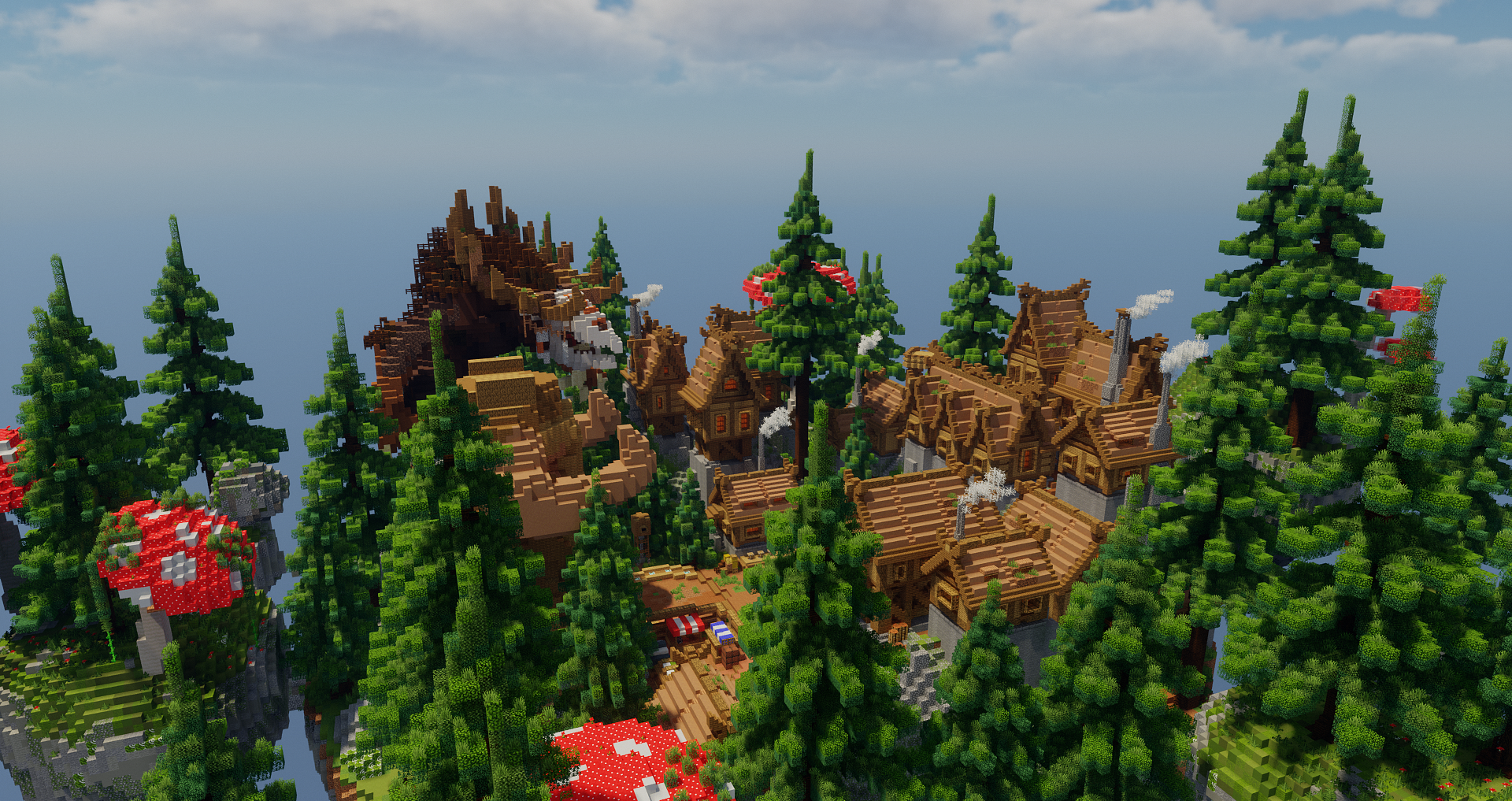 Viking village with Wendigo Hub preview image