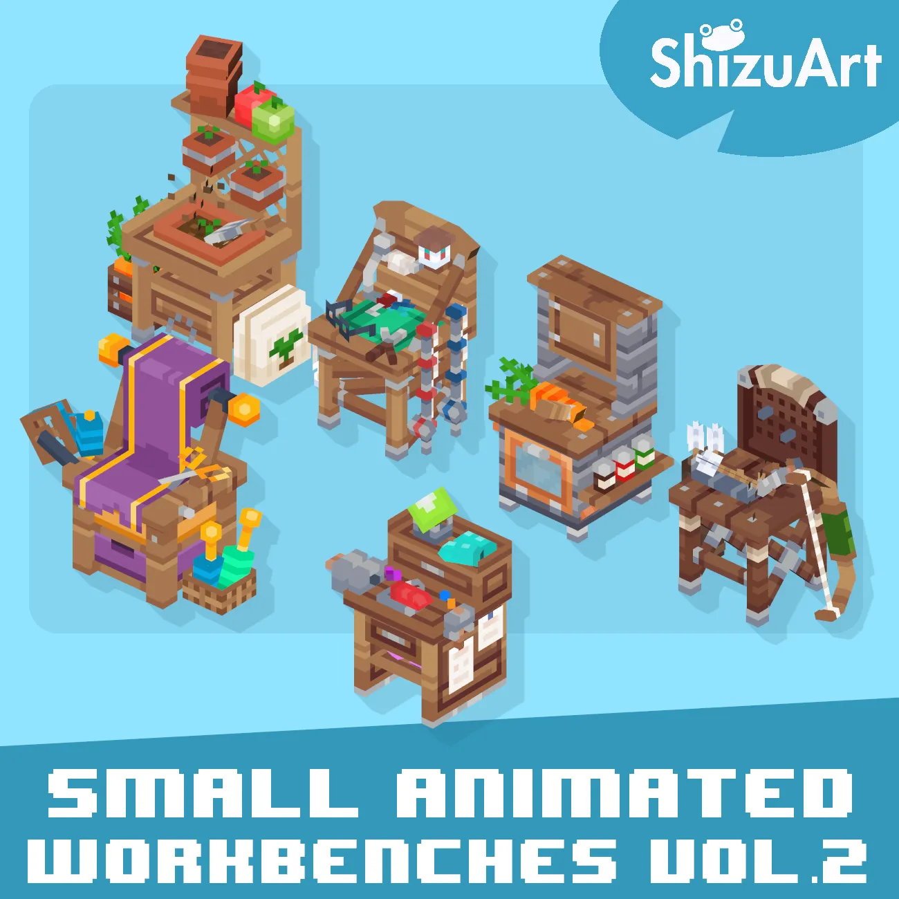 Small Animated Workbenches Vol.2 preview image