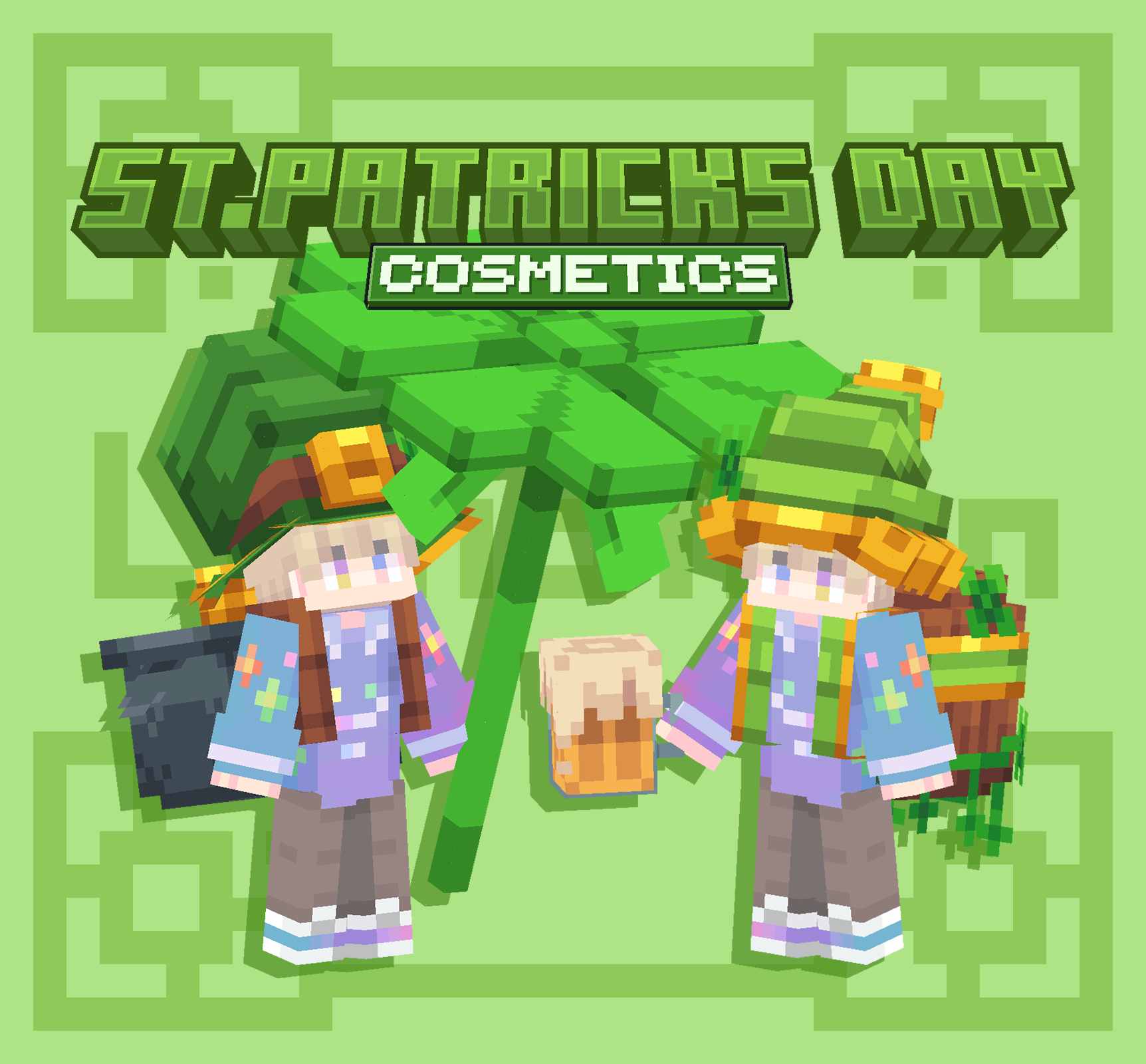 St.Patrick's Day Cosmetics【Dyeable】 preview image