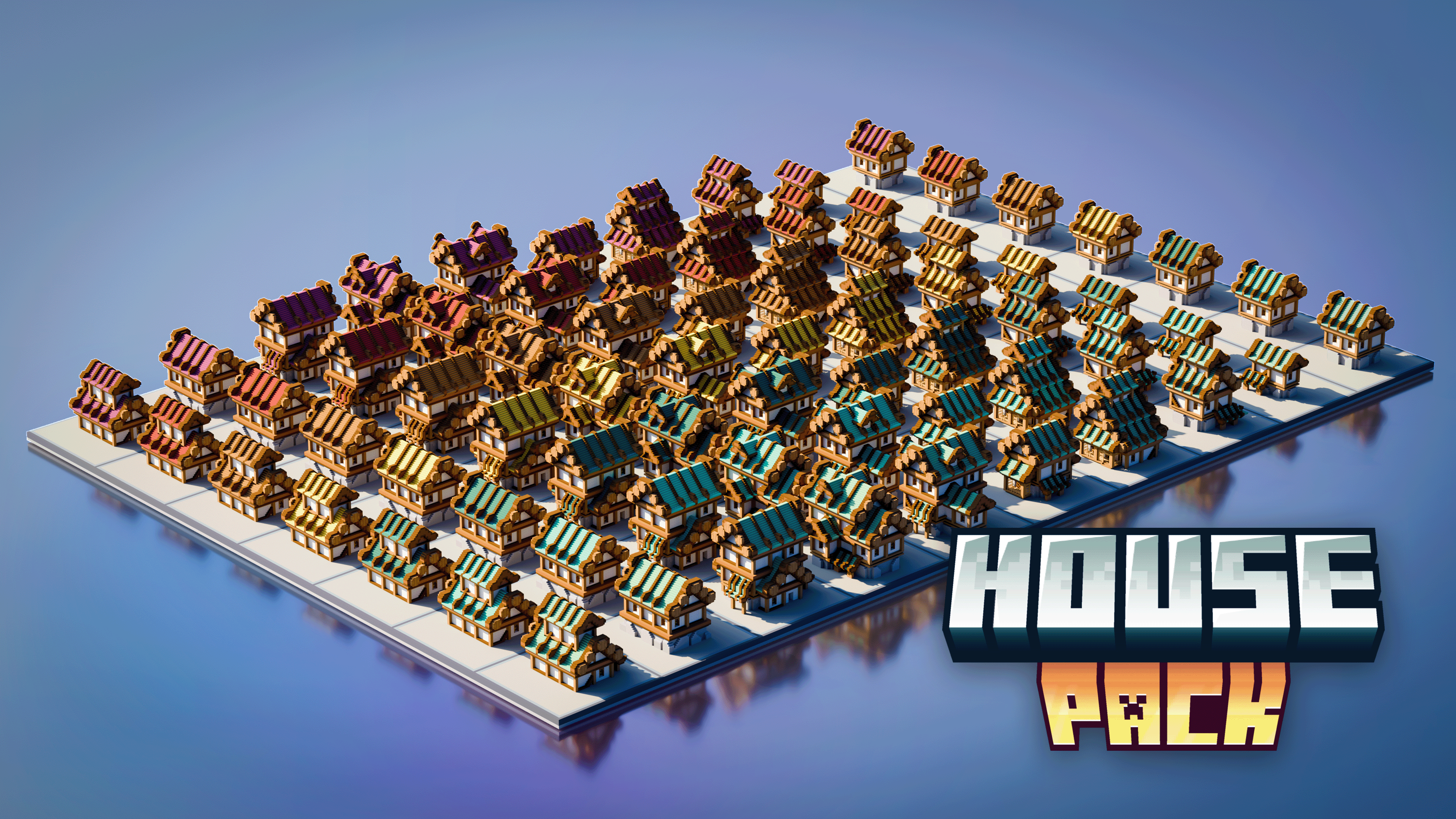 70x Medieval/Fantasy houses - Asset Pack preview image