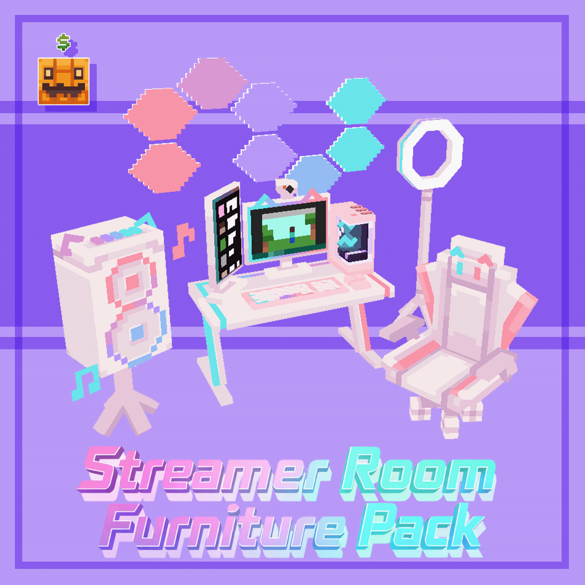 Streamer Room Furniture Pack preview image
