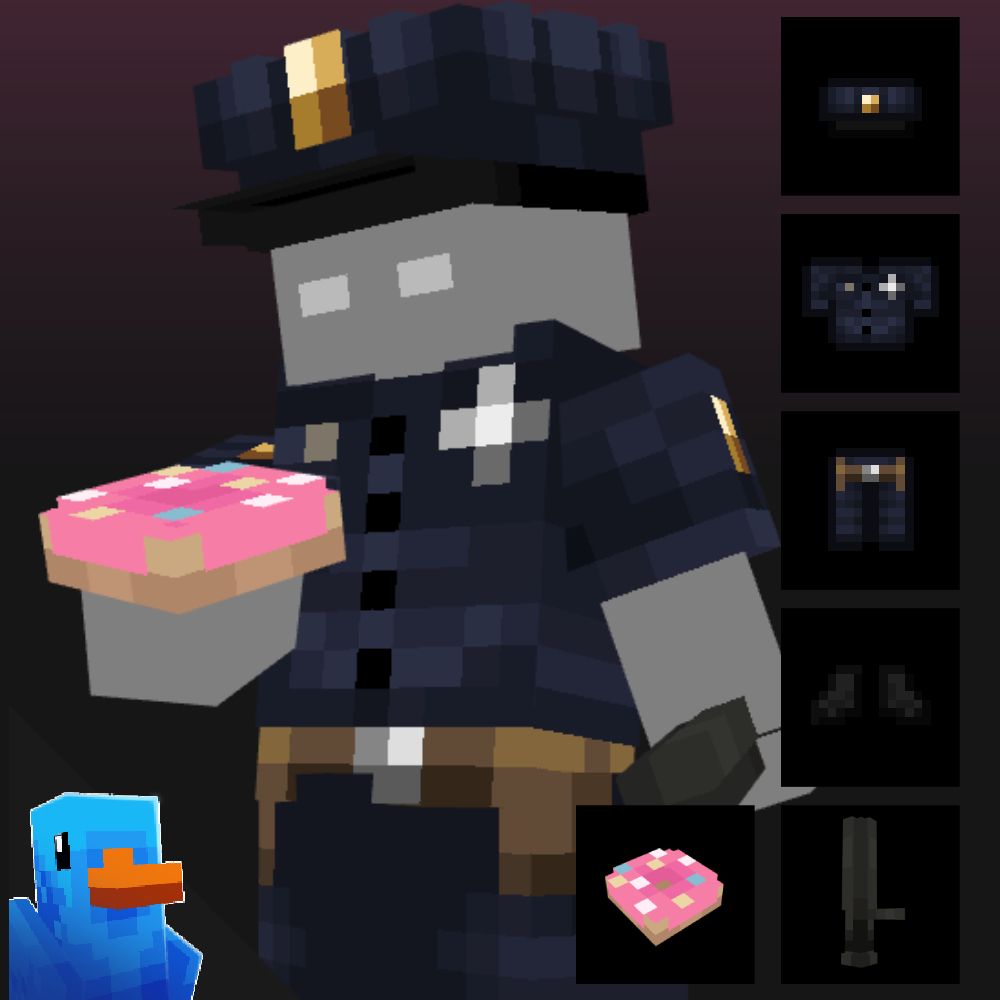 Fischvogels Police Officer Armor + Weapon + Free Donut  preview image