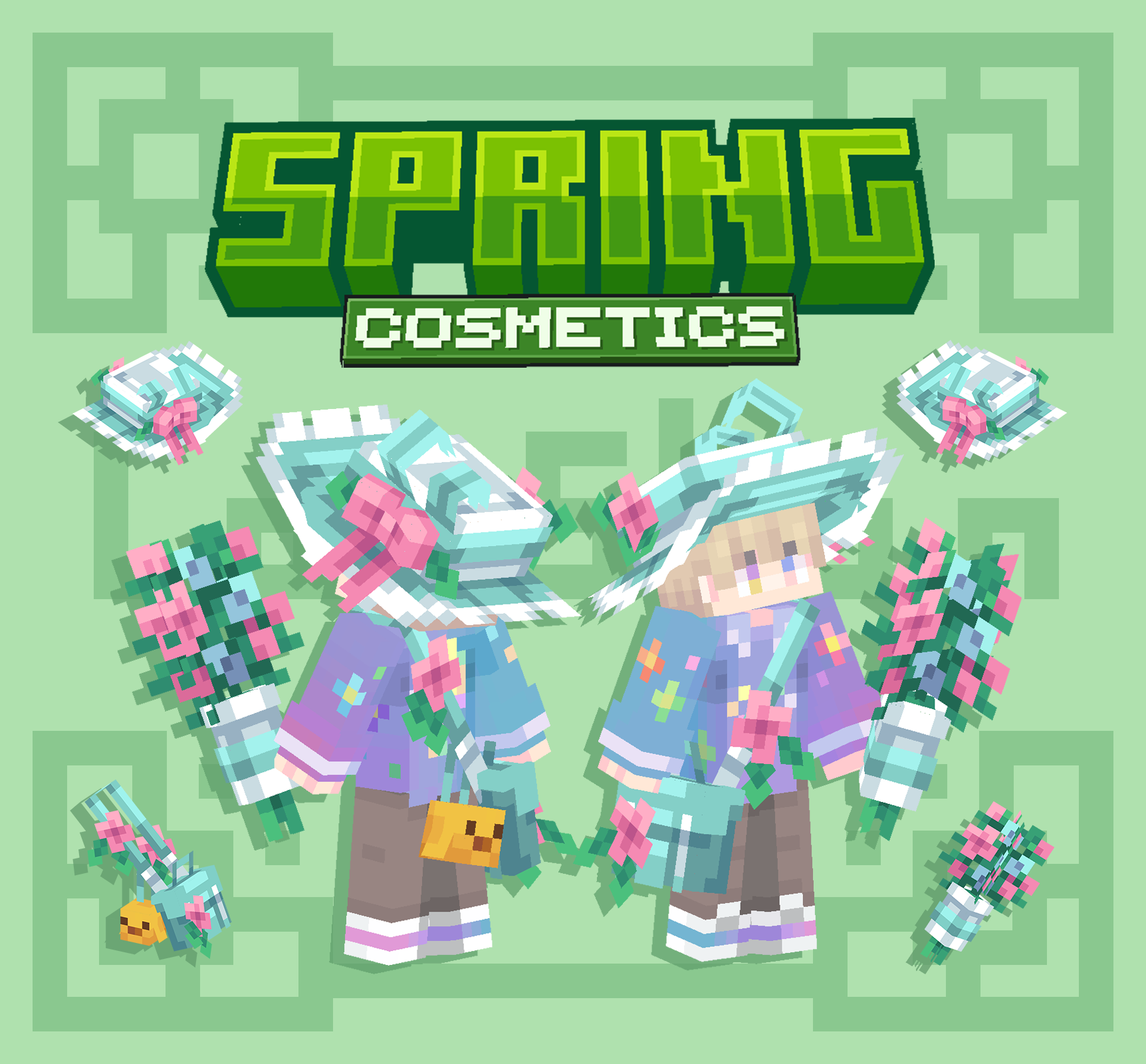 Pastel Spring Cosmetics【Dyeable】 preview image