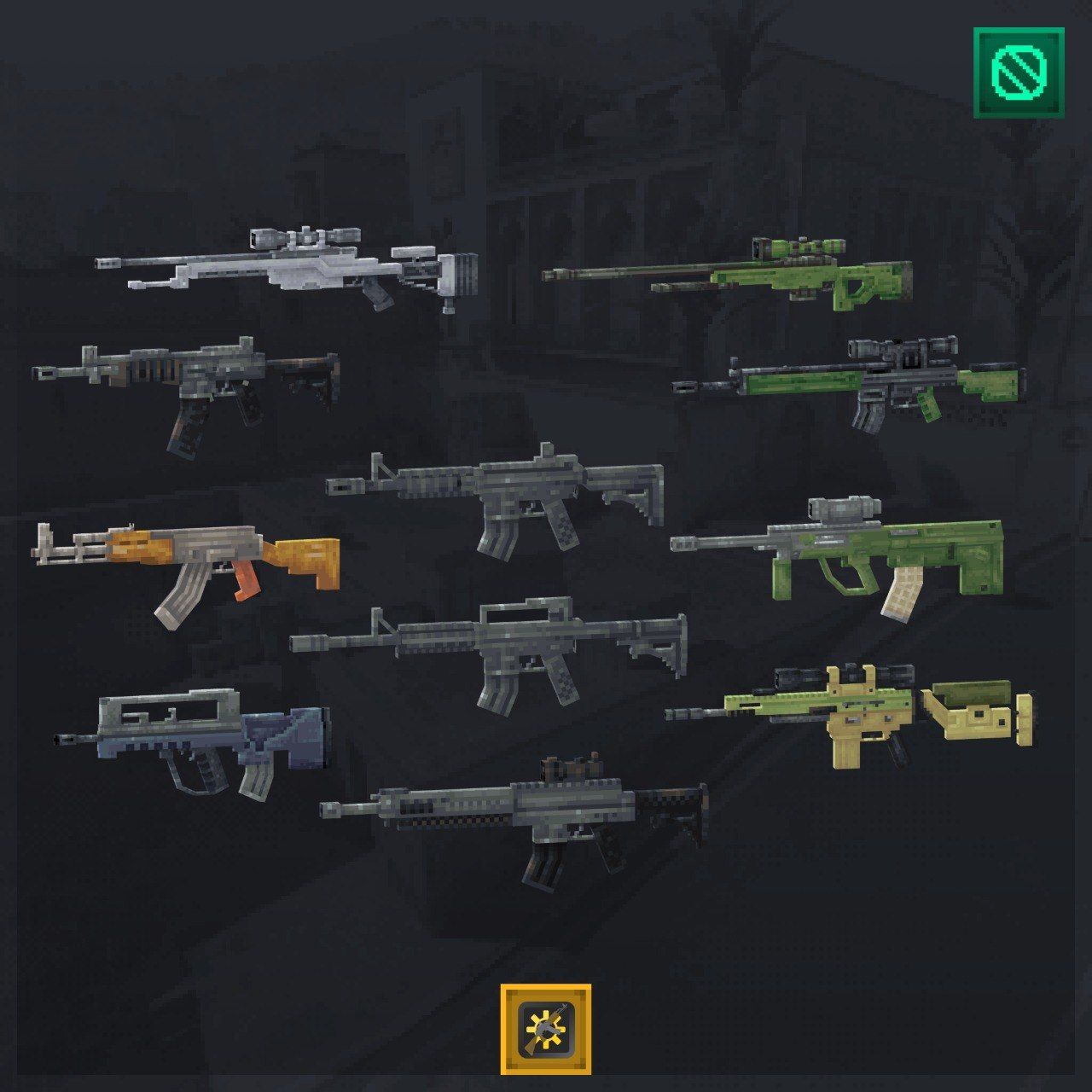 Rifles gun pack preview image