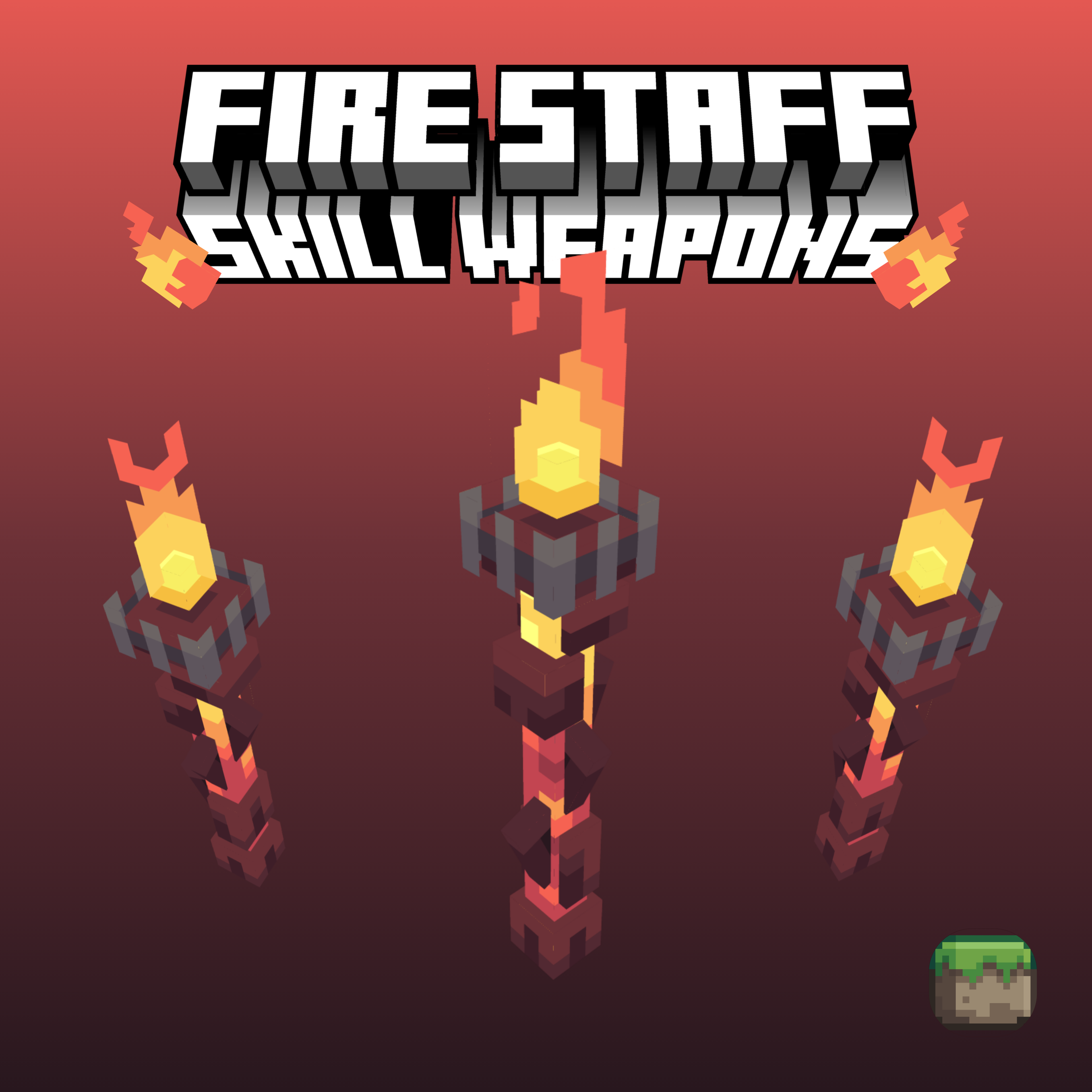 Fire Staff | RPG Skill Weapons preview image