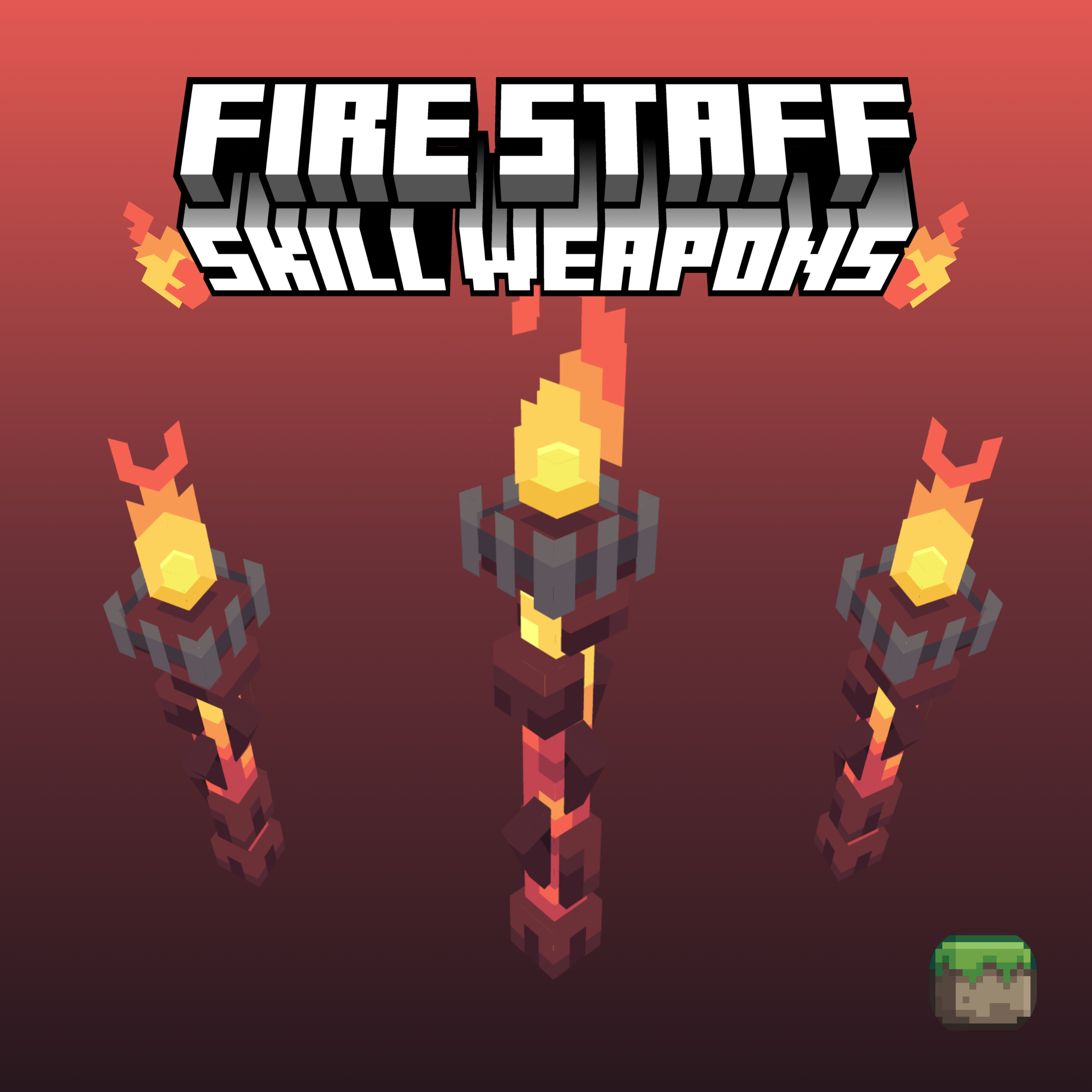 Fire Staff | RPG Skill Weapons preview image