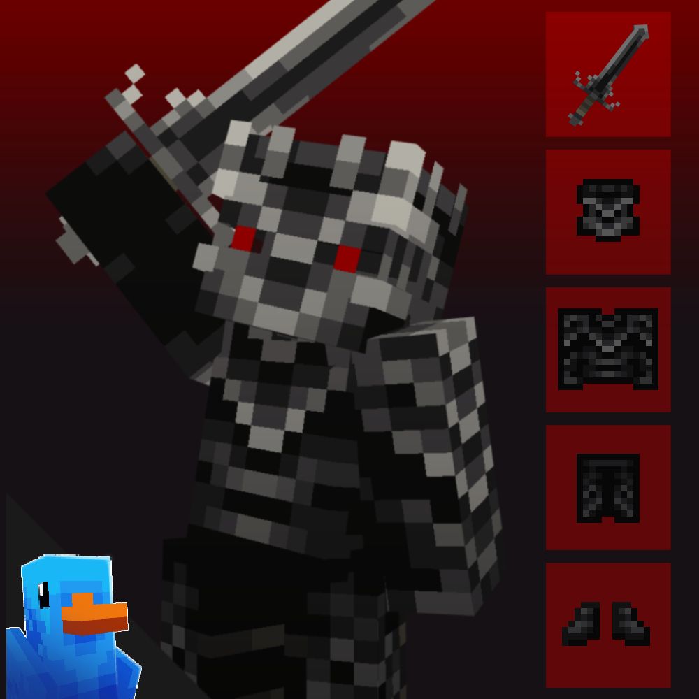 Fischvogel's Dark Knight Armor + Weapon preview image