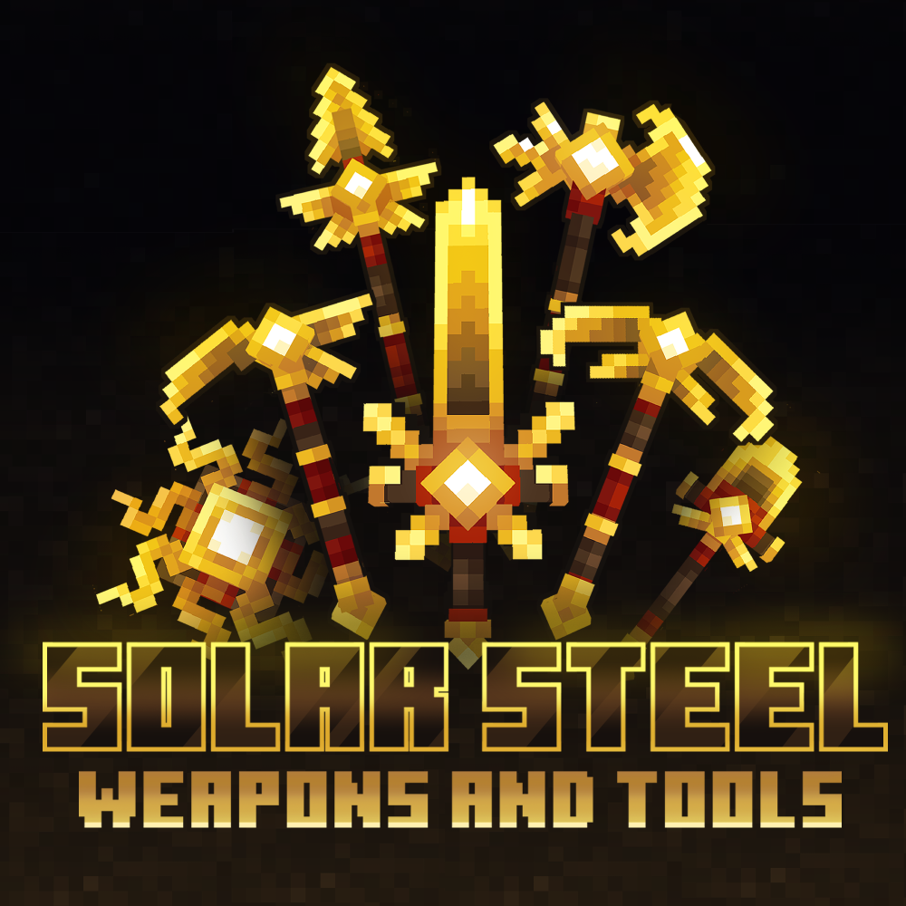 Solar Steel Weapons and Tools Model Pack preview image