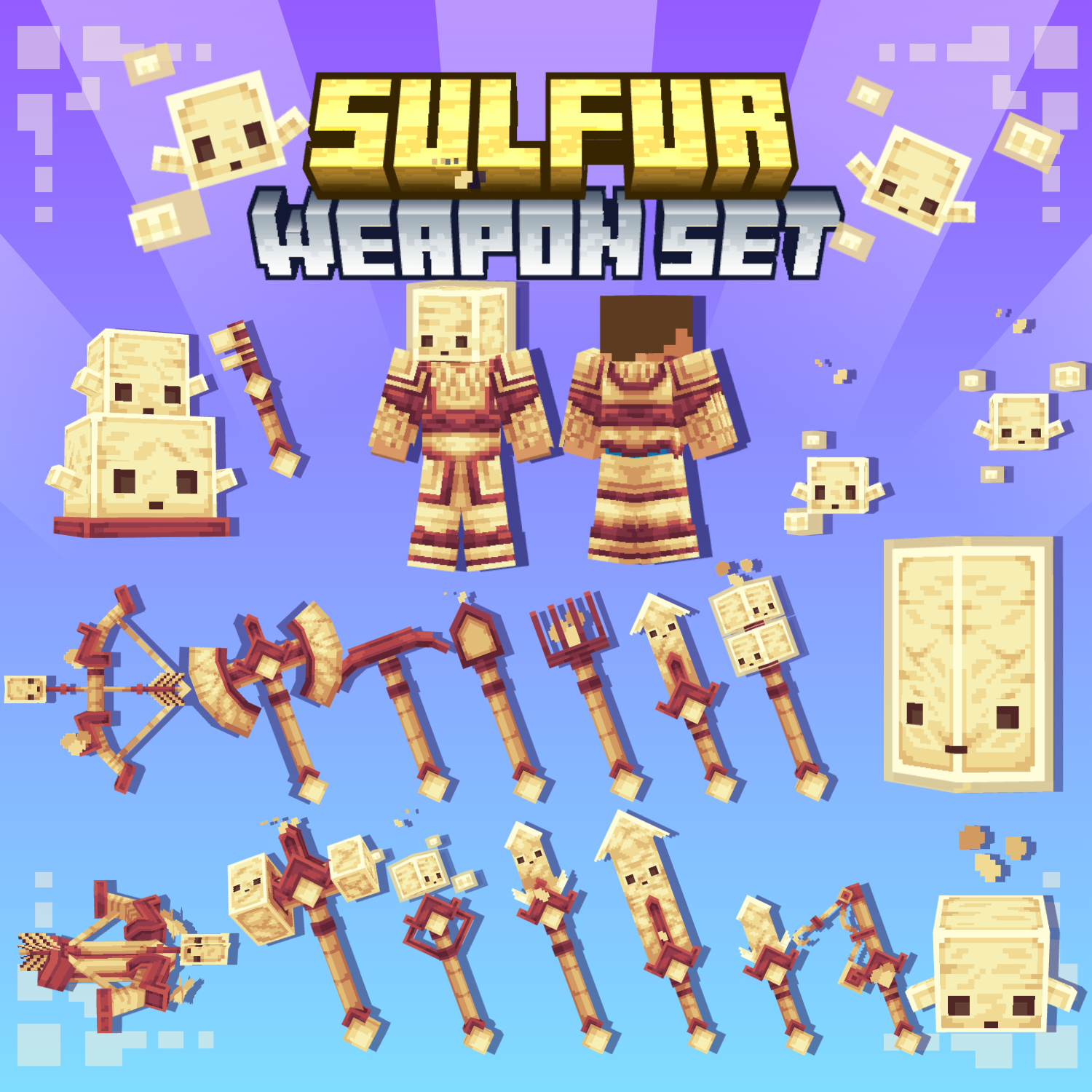Sulfur Animated Weapon Set preview image