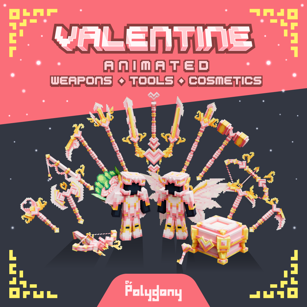 Valentine 2024 Animated Weapons & Tools Set preview image