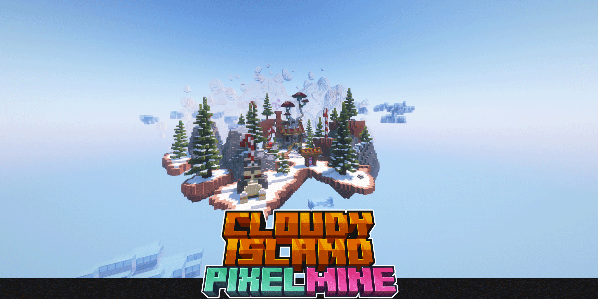 PixelMine | Cloudy Island @200x250 preview image