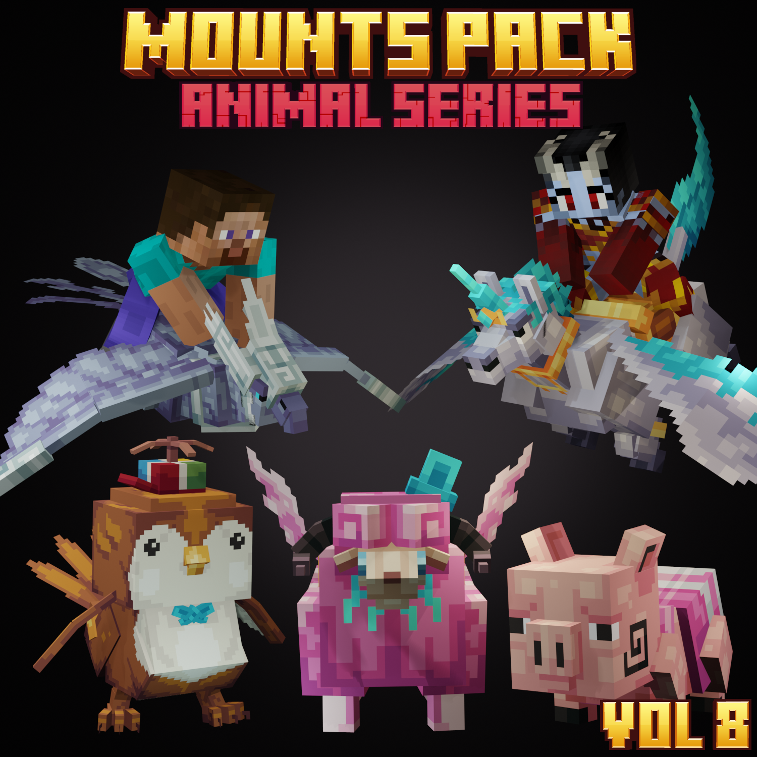 Mounts pack animal series vol.8 preview image
