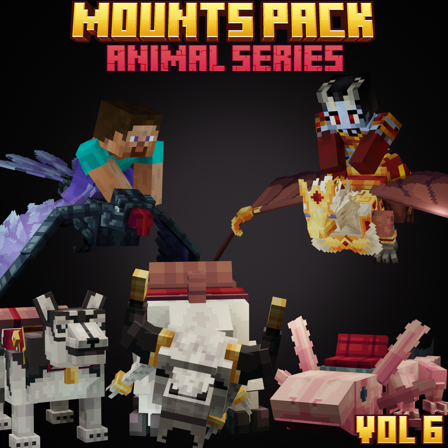 Mounts pack animal series vol.6 preview image