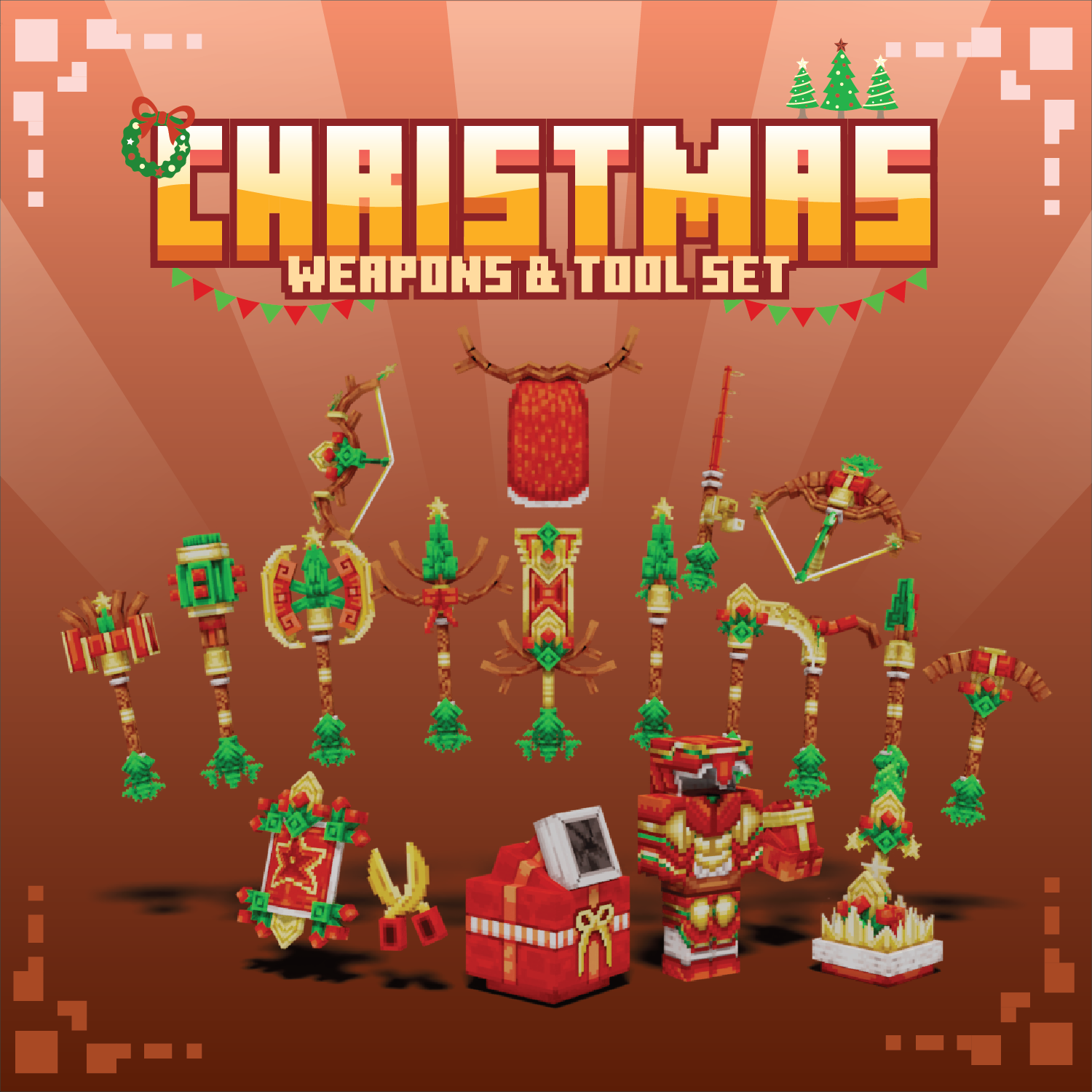 Christmas Eve Weapon Animated Set preview image