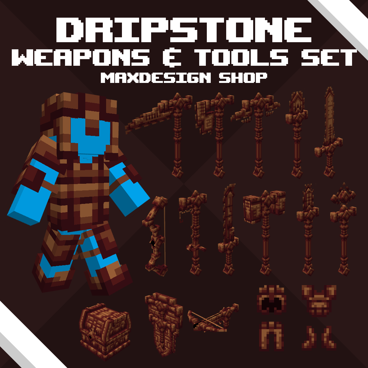 Dripstone Weapons & Tools Set preview image