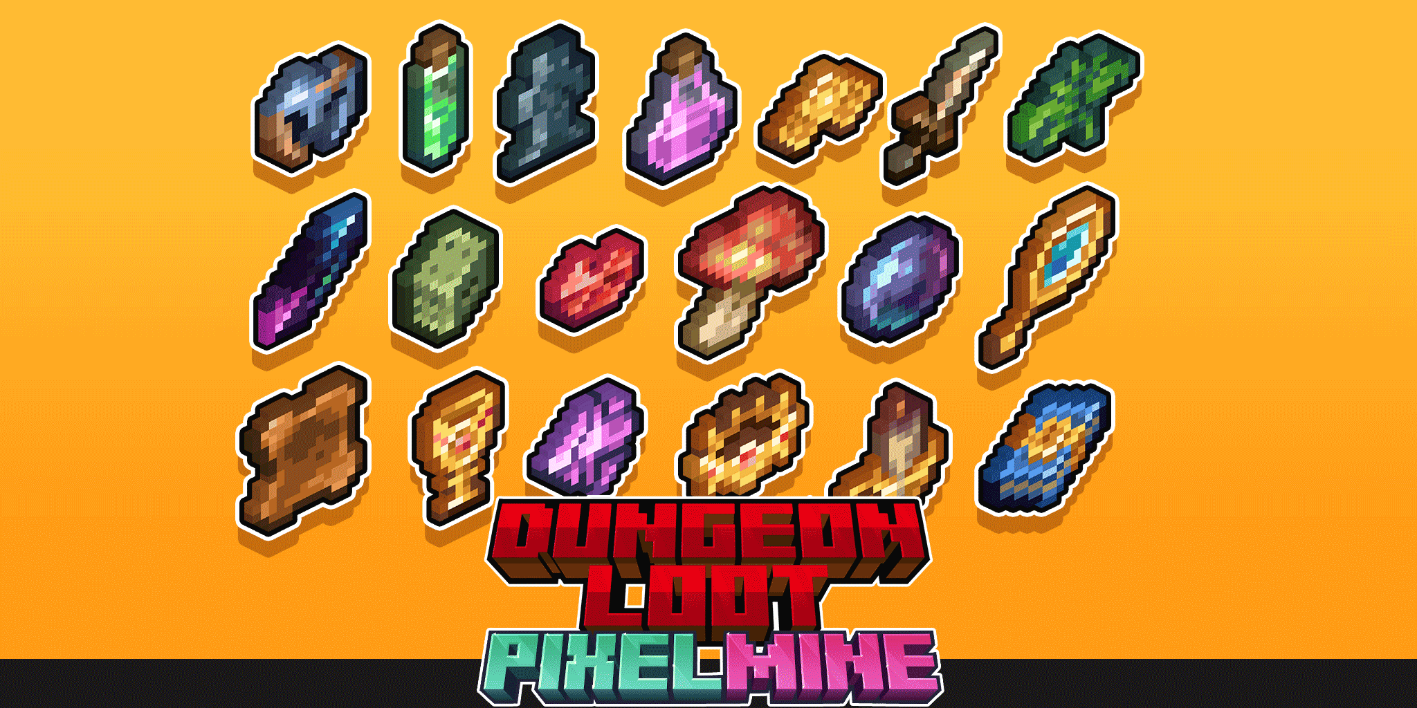 PixelMine | Dungeon Loot Graphics preview image