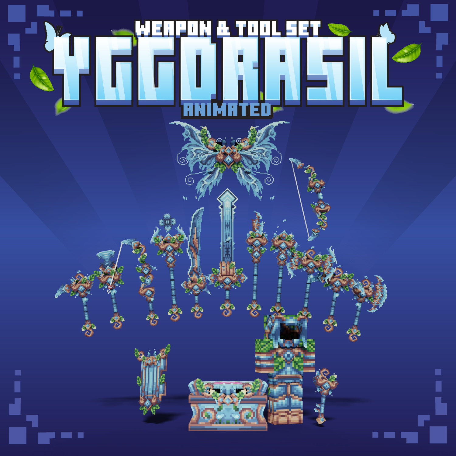 Yggdrasil Animated Weapon Set preview image