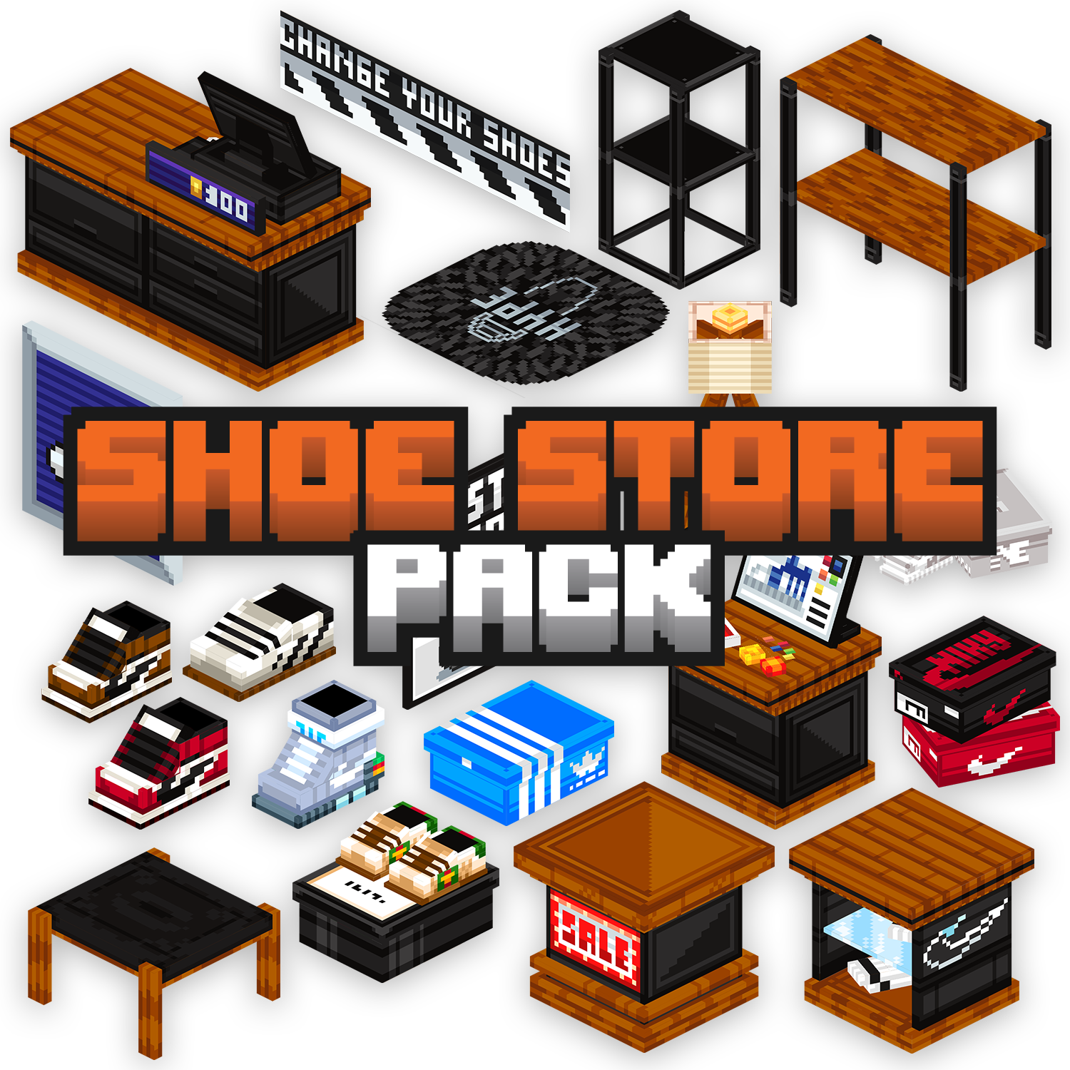 Shoe Store Furniture Volume 1 preview image