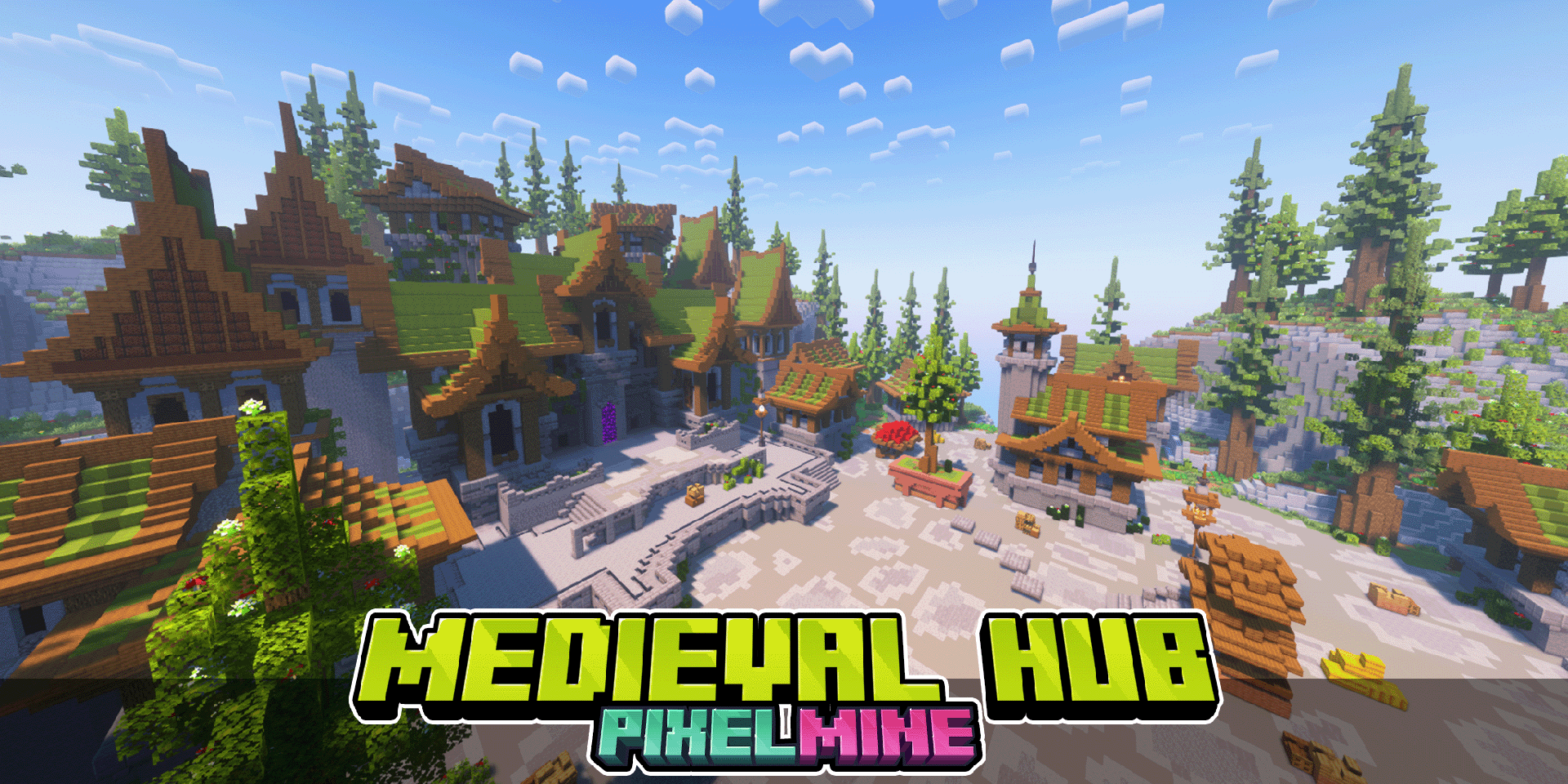 PixelMine | Medieval Hub @350x500 preview image