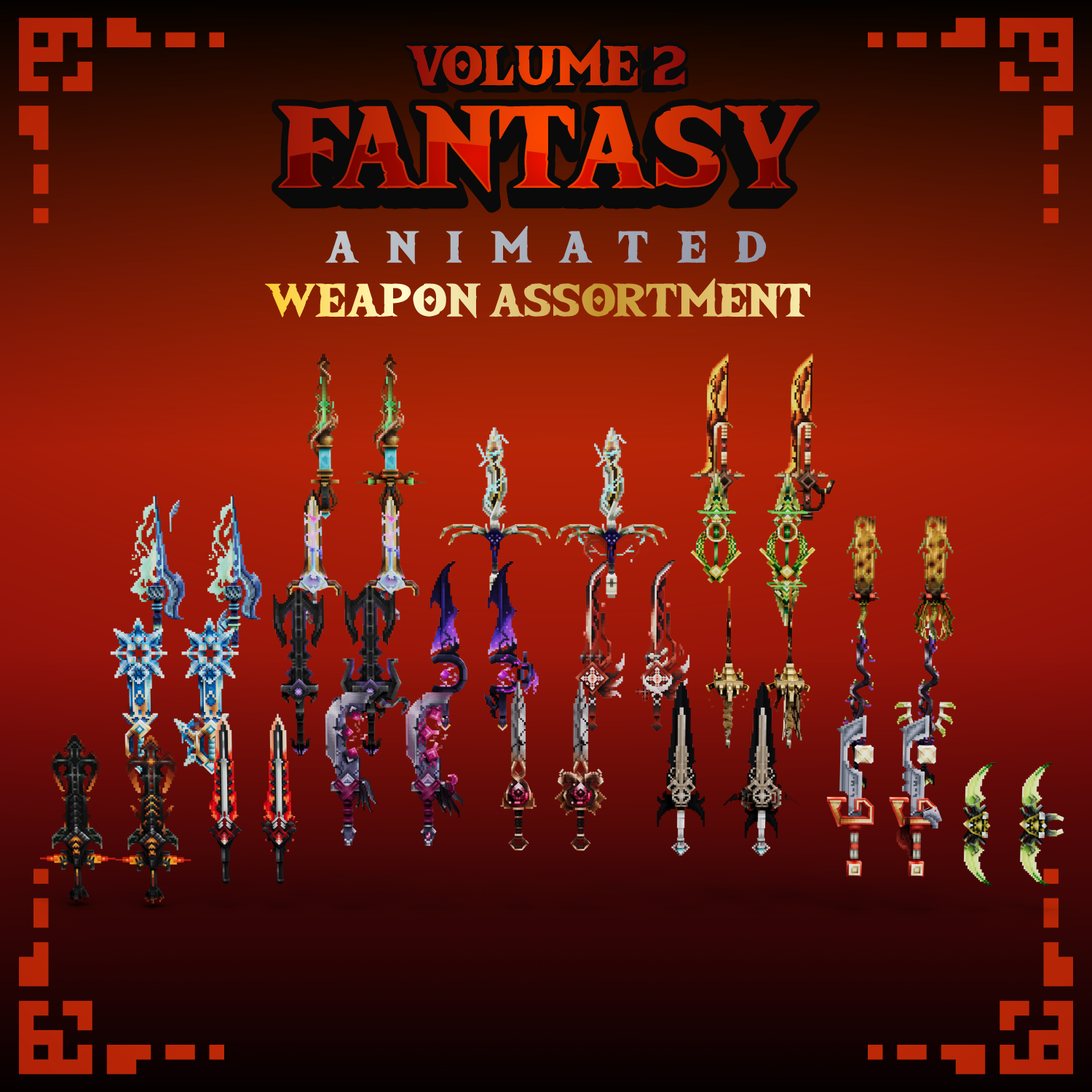 Fantasy Animated Sword Set Volume 2 preview image