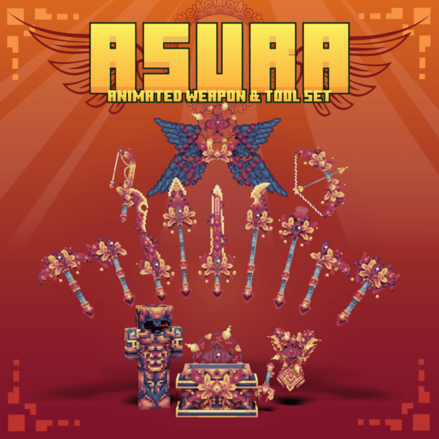 Asura Animated Weapon Set preview image