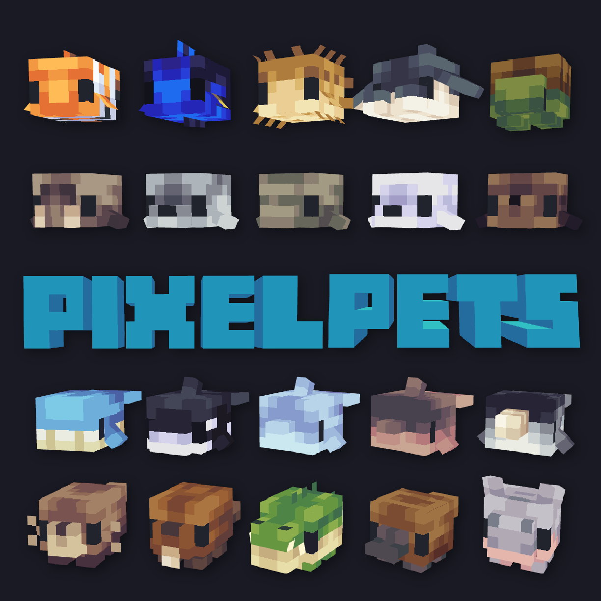 Pixel Pets - Water Pack preview image