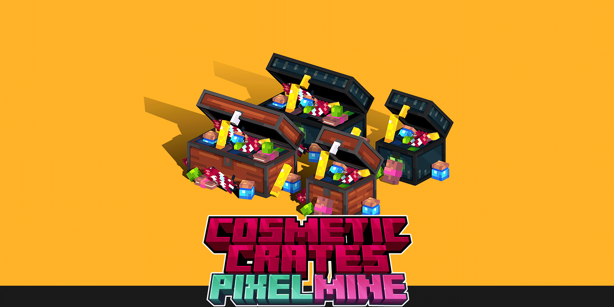 PixelMine | Cosmetic Crate Models preview image