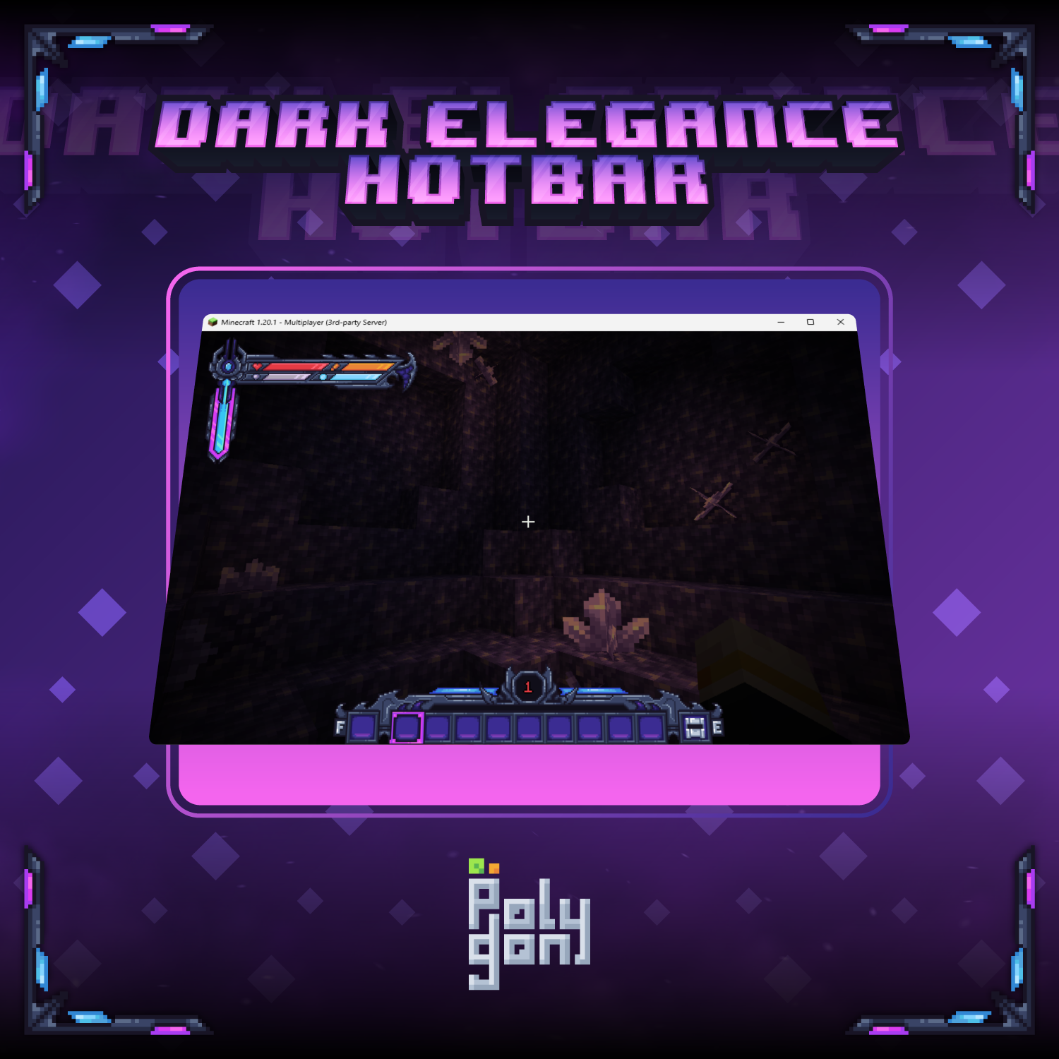 Dark Elegance Hotbar preview image