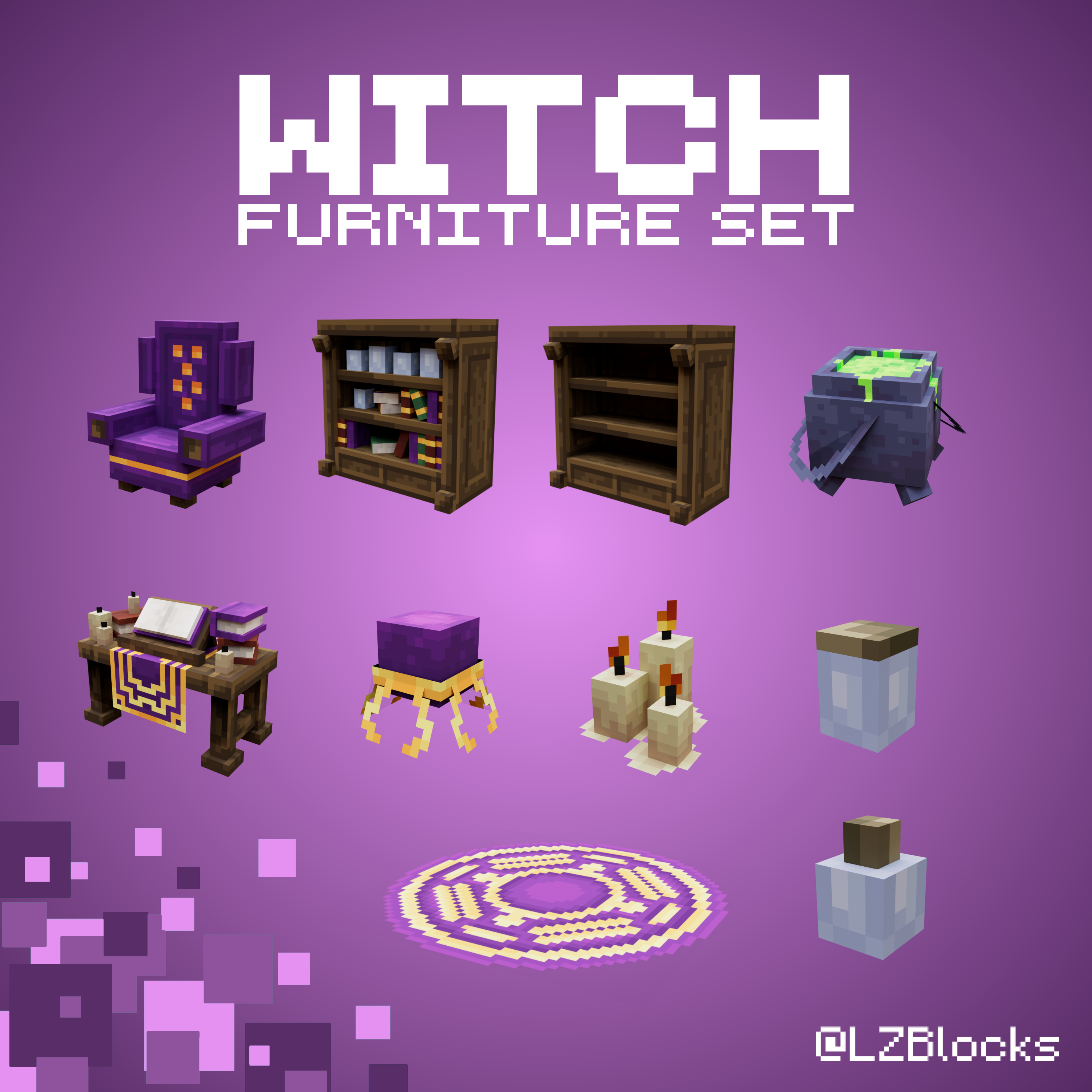 Witch Furniture Set preview image